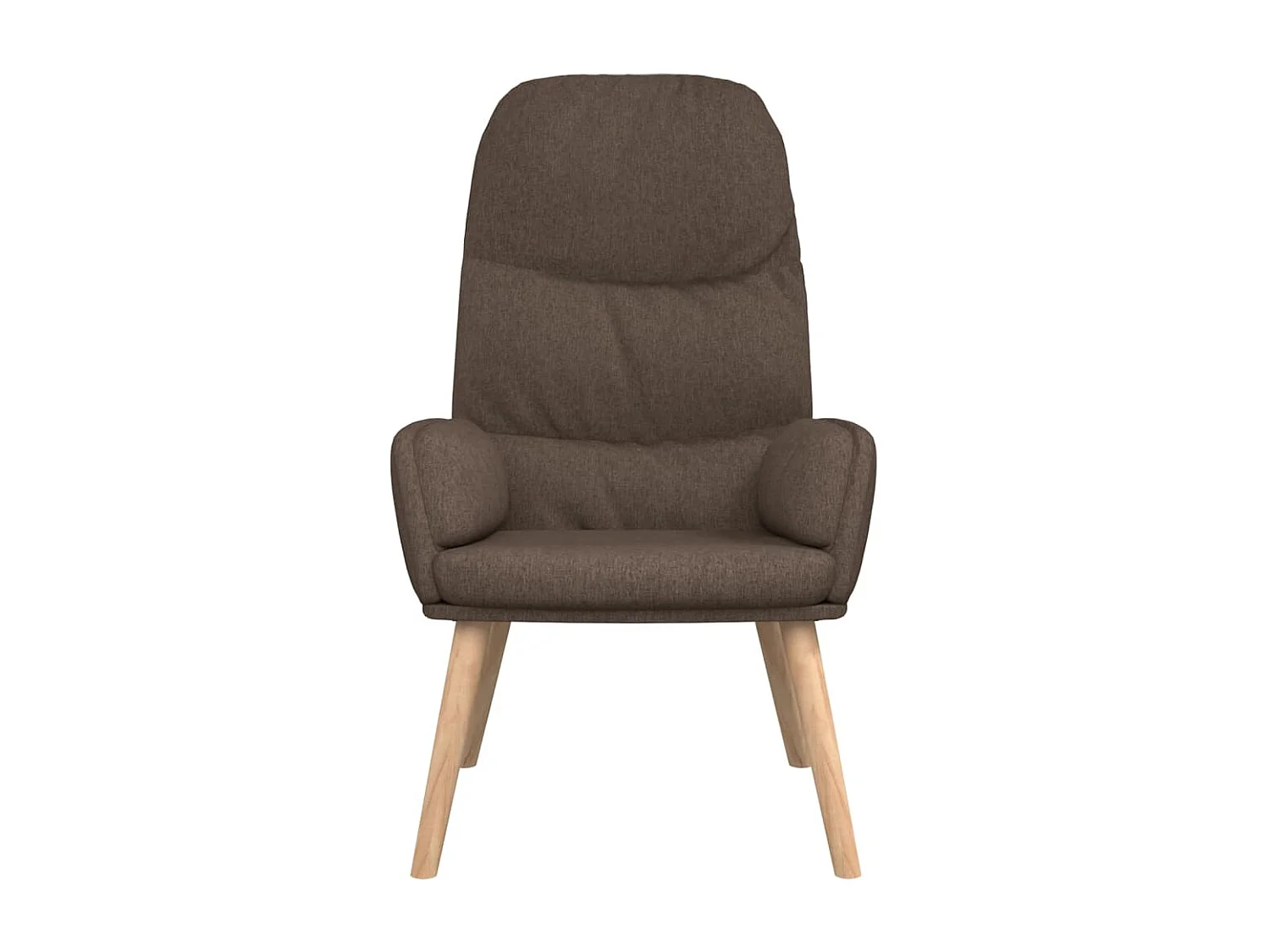 Sillón de relax | Silla de relax con reposapiés de tela gris taupé SHL8184