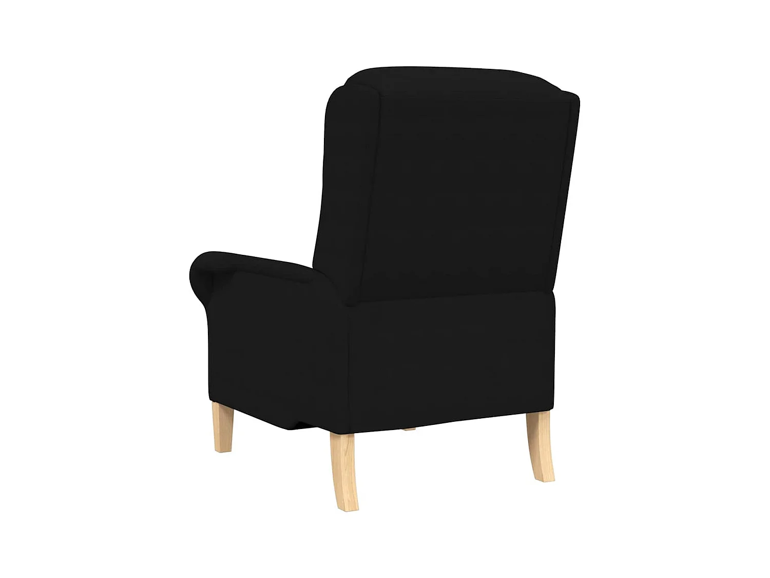 Sillón de salón | Silla Negro 76x94x102 cm Microfibra SHL9946