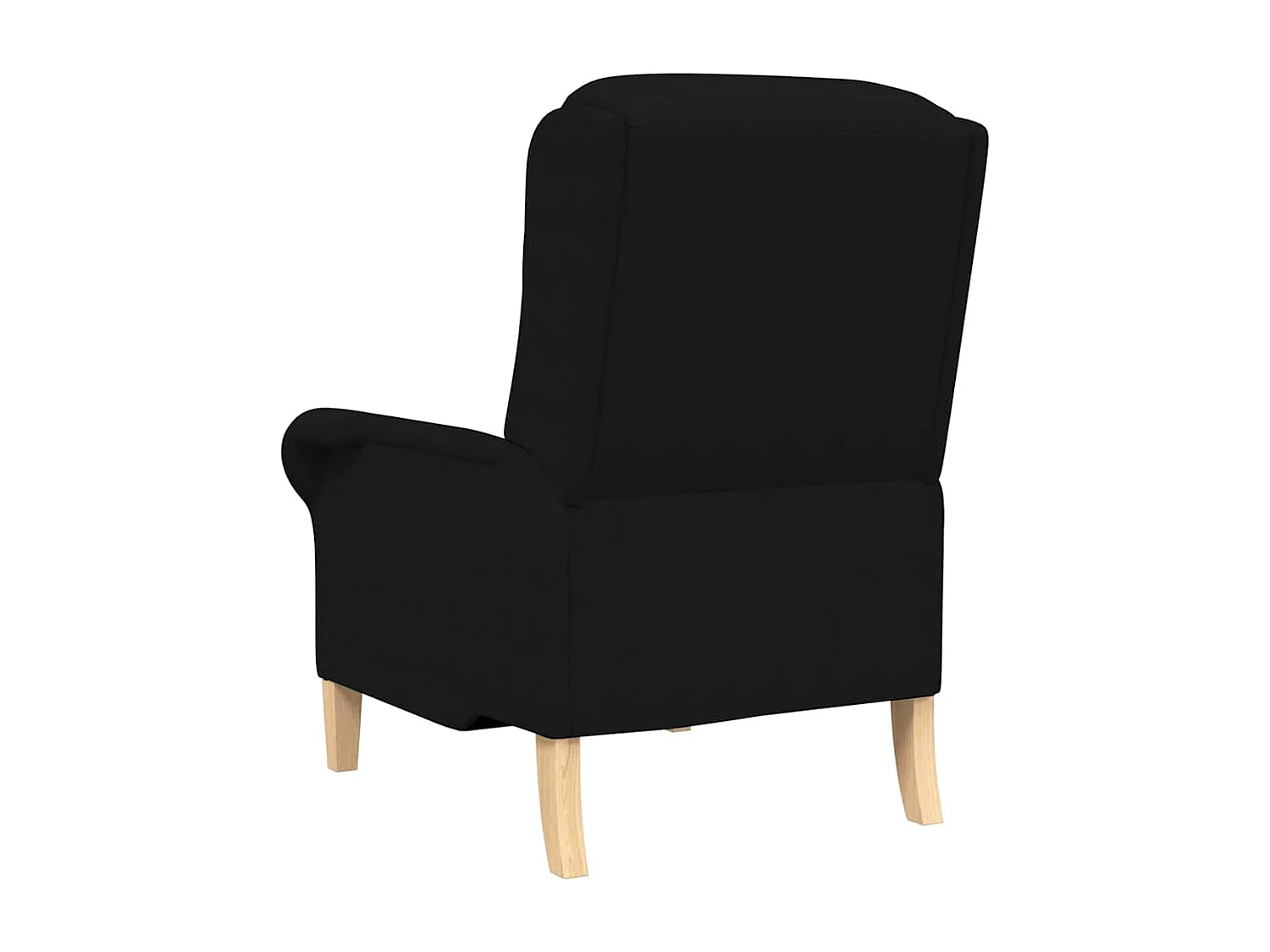 Sillón de salón | Silla Negro 76x94x102 cm Microfibra SHL9946