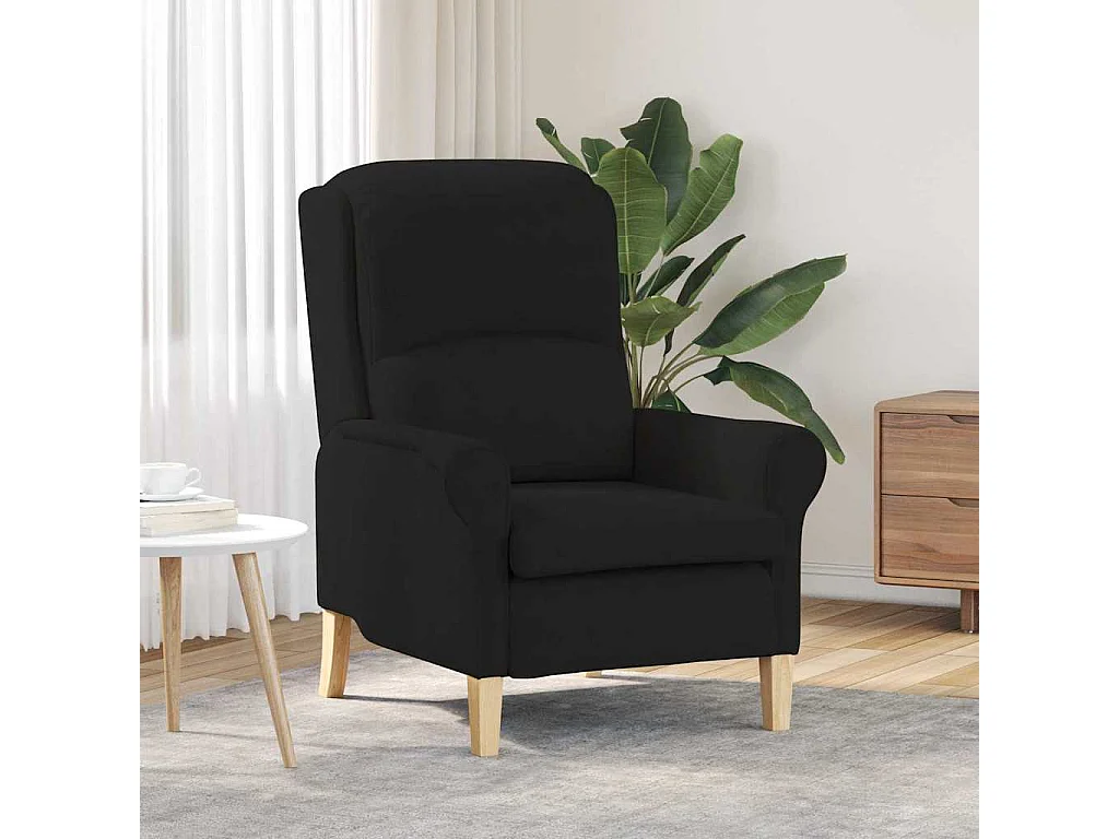 Relaxsessel-Lounge Sessel Schwarz 76x94x102 cm Mikrofaser SHL271