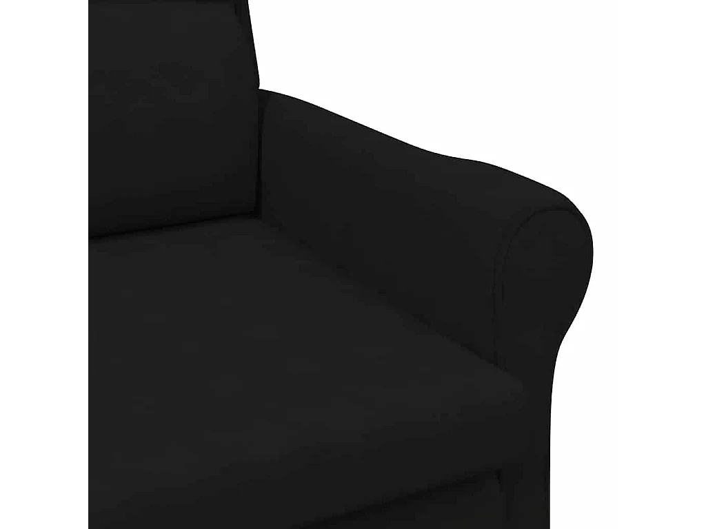 Relaxsessel-Lounge Sessel Schwarz 76x94x102 cm Mikrofaser SHL271