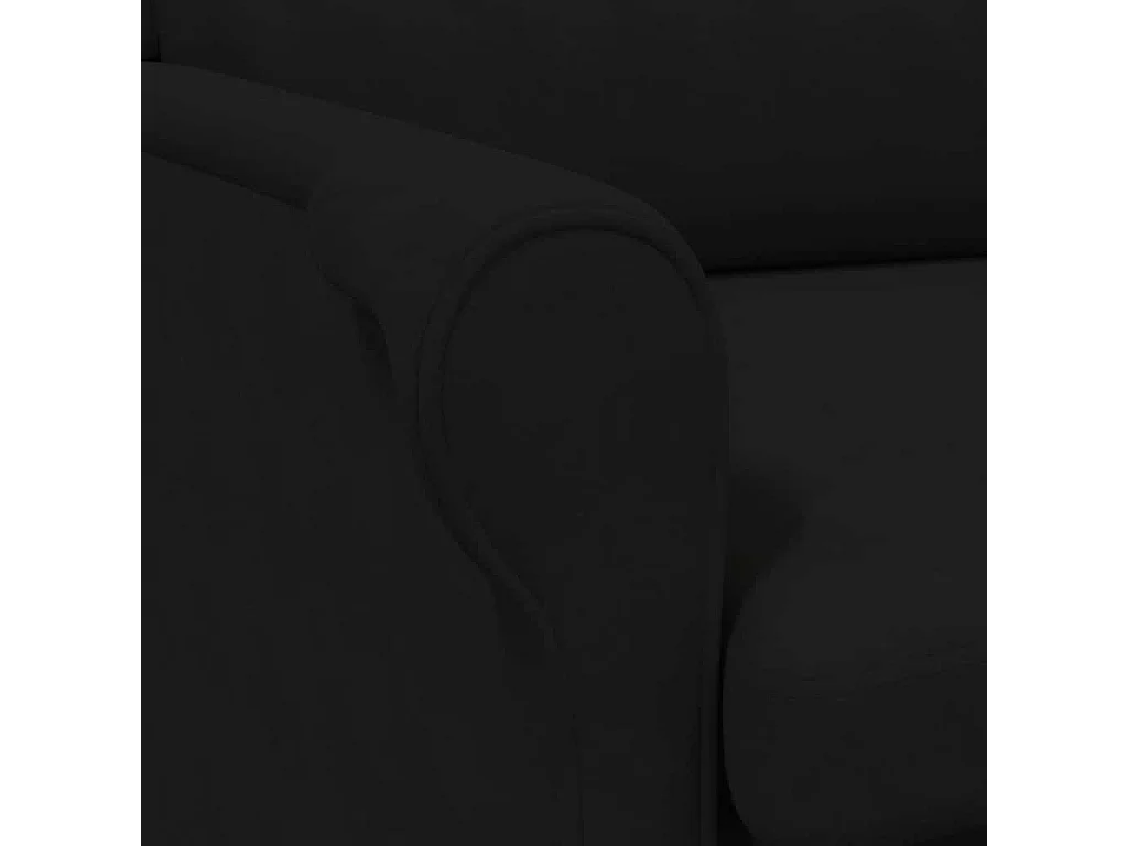 Relaxsessel-Lounge Sessel Schwarz 76x94x102 cm Mikrofaser SHL271