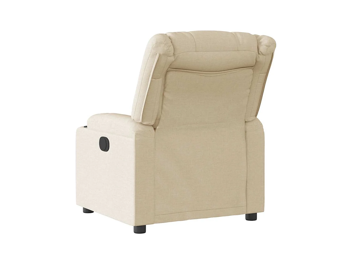 Sillón de relax | Sillón reclinable de tela crema SHL4572