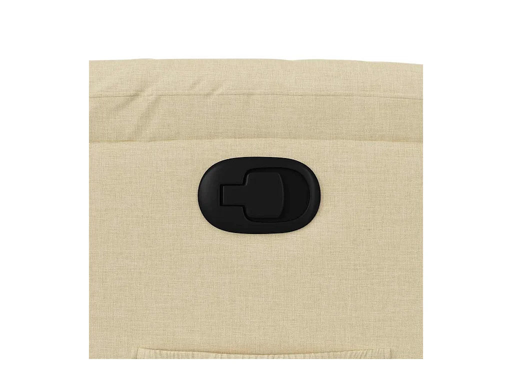 Sillón de relax | Sillón reclinable de tela crema SHL4572