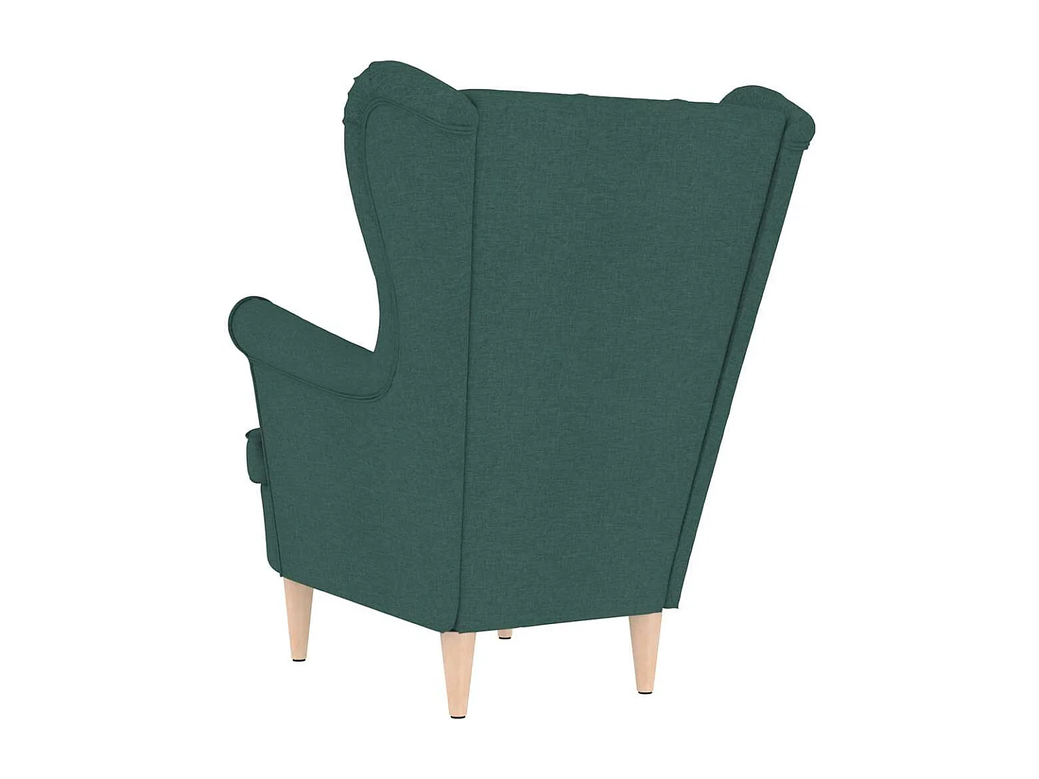 Fauteuil de Salon-Chaise de relax vert foncé 74x84x100 cm tissu SHL1823