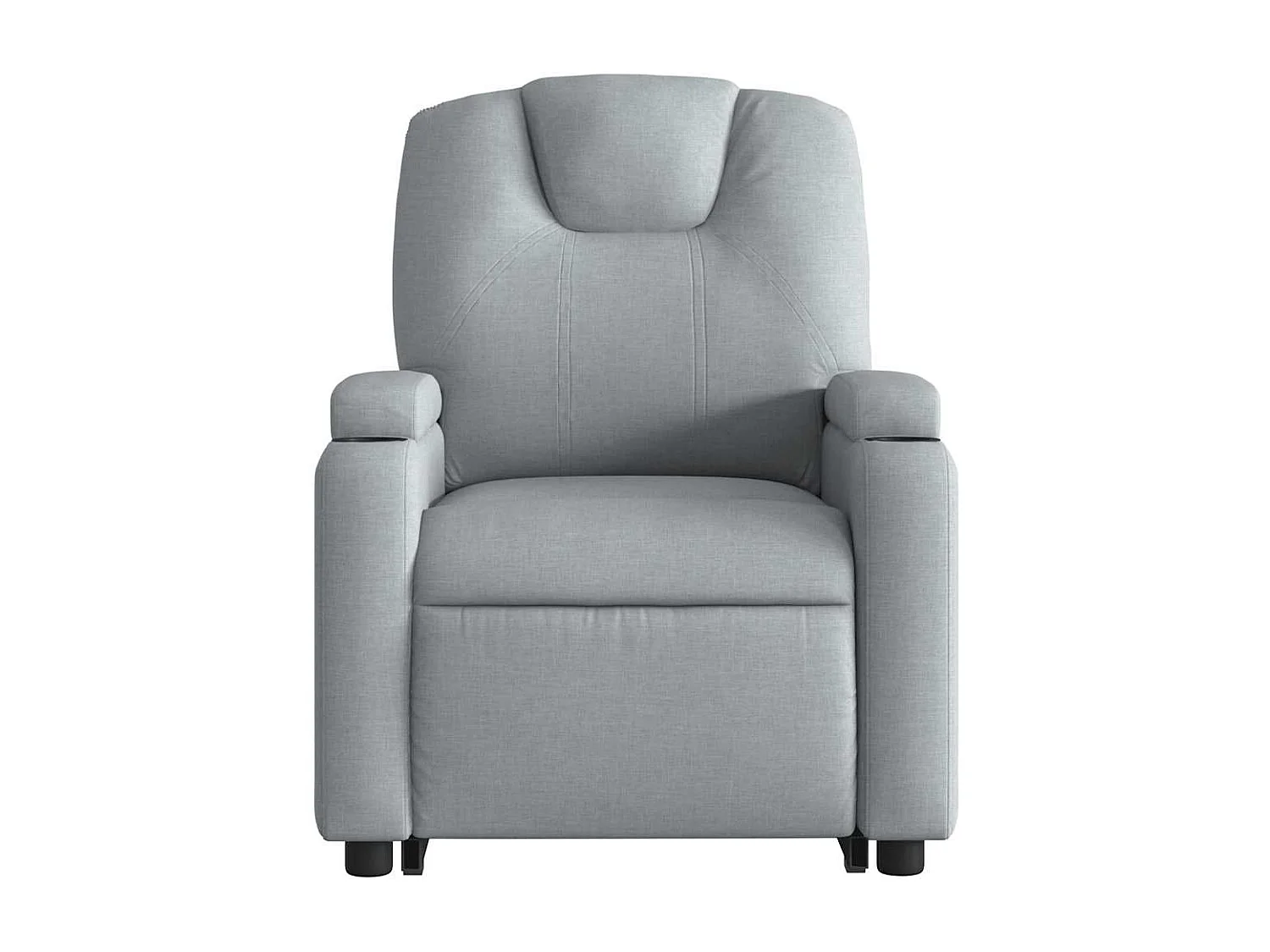 Sillón de salón | Silla | Sillón de masaje eléctrico reclinable elevable tela gris claro SHL7436