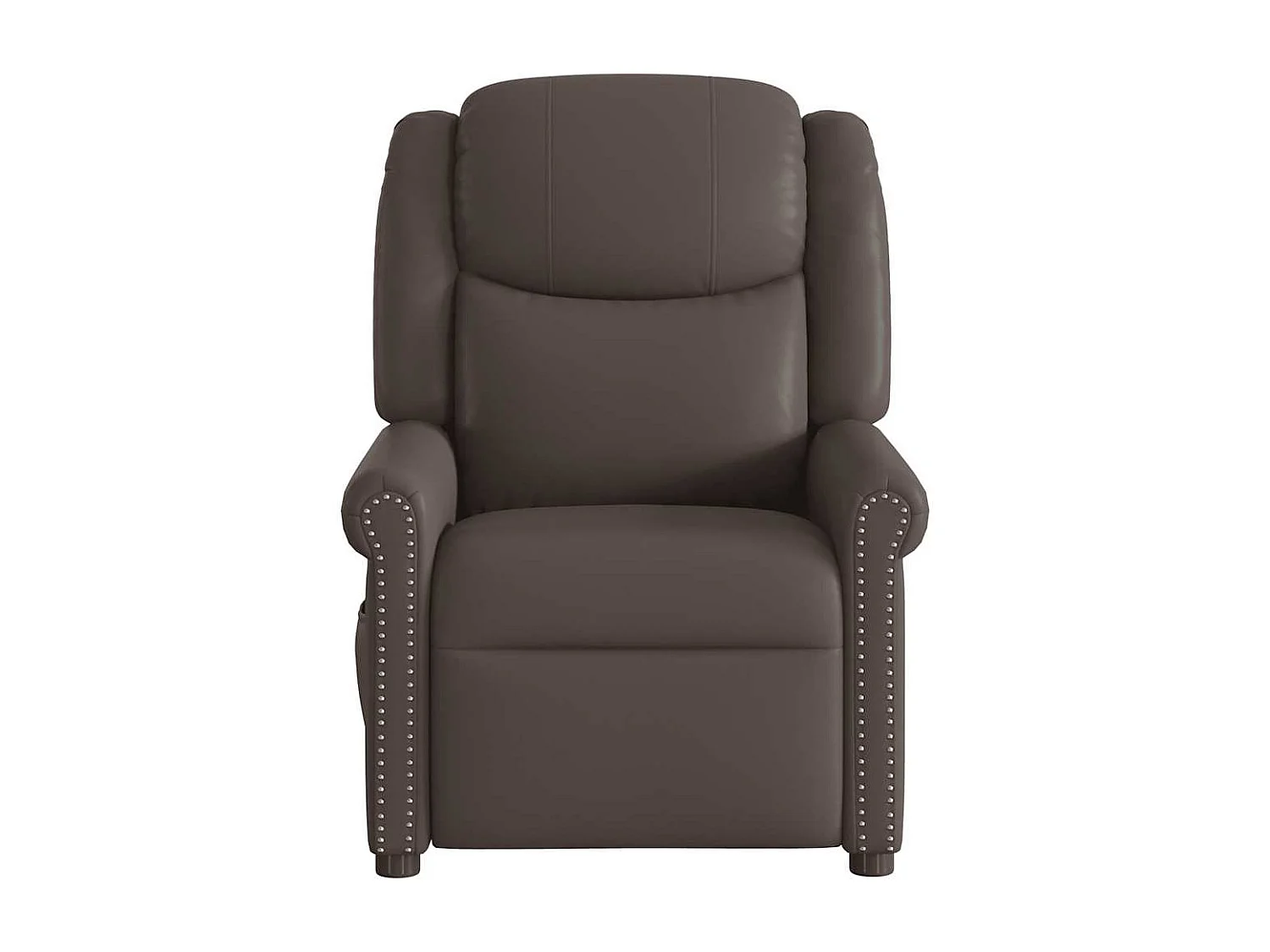 Massagesessel | Relaxsessel Braun Glänzendes Kunstleder SHL75708