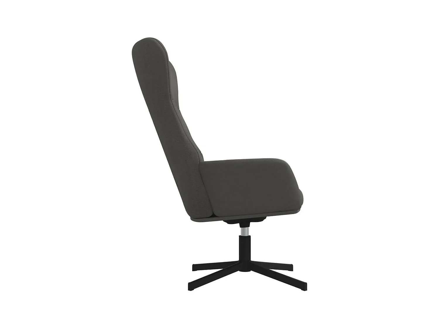 Sillón de relax | Silla de relax de terciopelo gris oscuro SHL9646