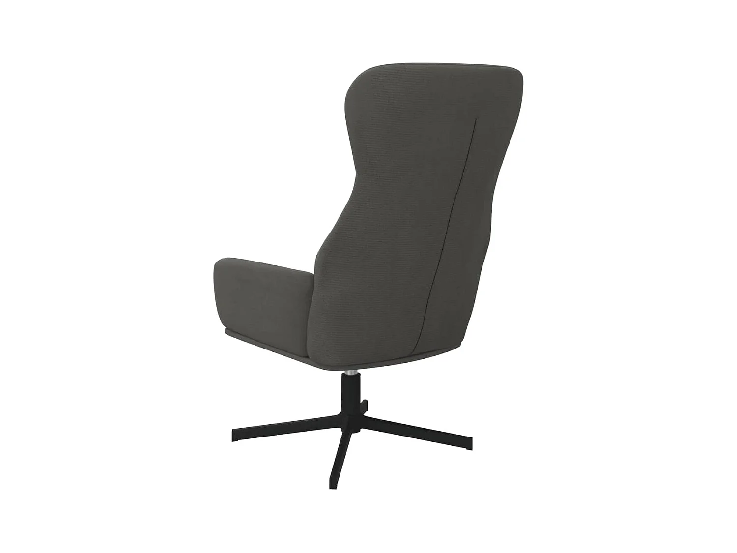 Sillón de relax | Silla de relax de terciopelo gris oscuro SHL9646