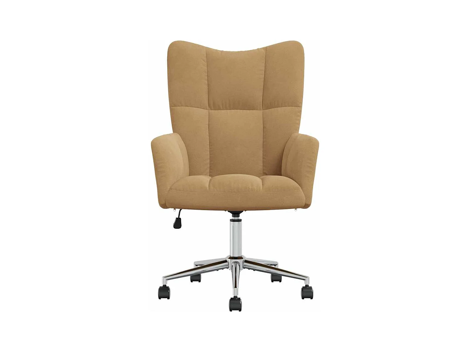 Sillón de relax | Silla de relax de terciopelo marrón SHL9800