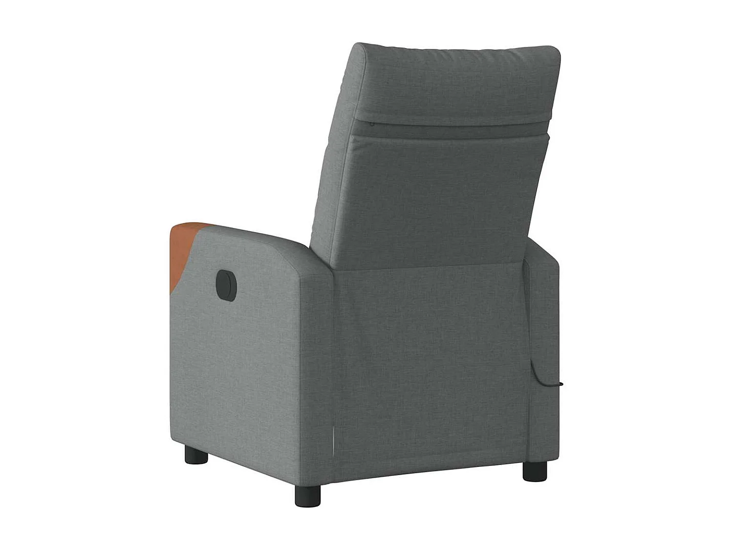 Fauteuil inclinable électrique-Chaise de relax-Fauteuil de Massage gris foncé tissu SHL1583