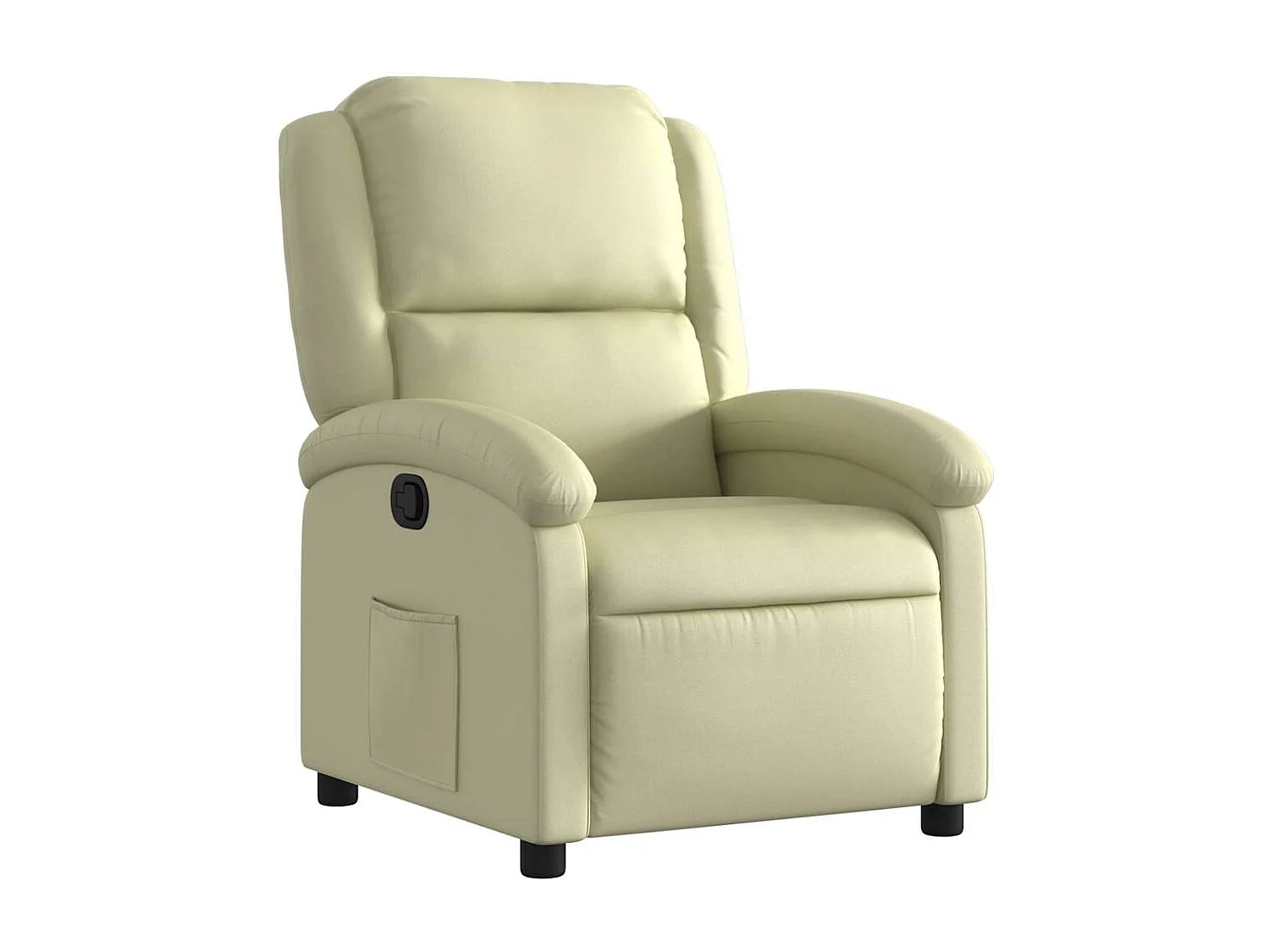 Relaxsessel | Lounge Sessel für Wohnzimmer Creme Echtleder SHL63468