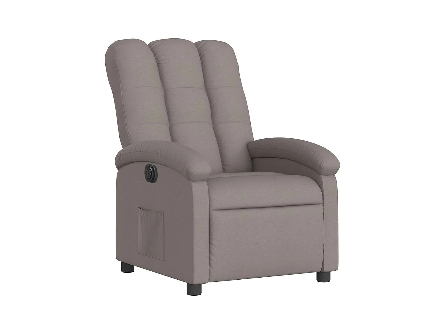 Sillón de relax | Silla | Sillón reclinable eléctrico tela gris taupé SHL7611