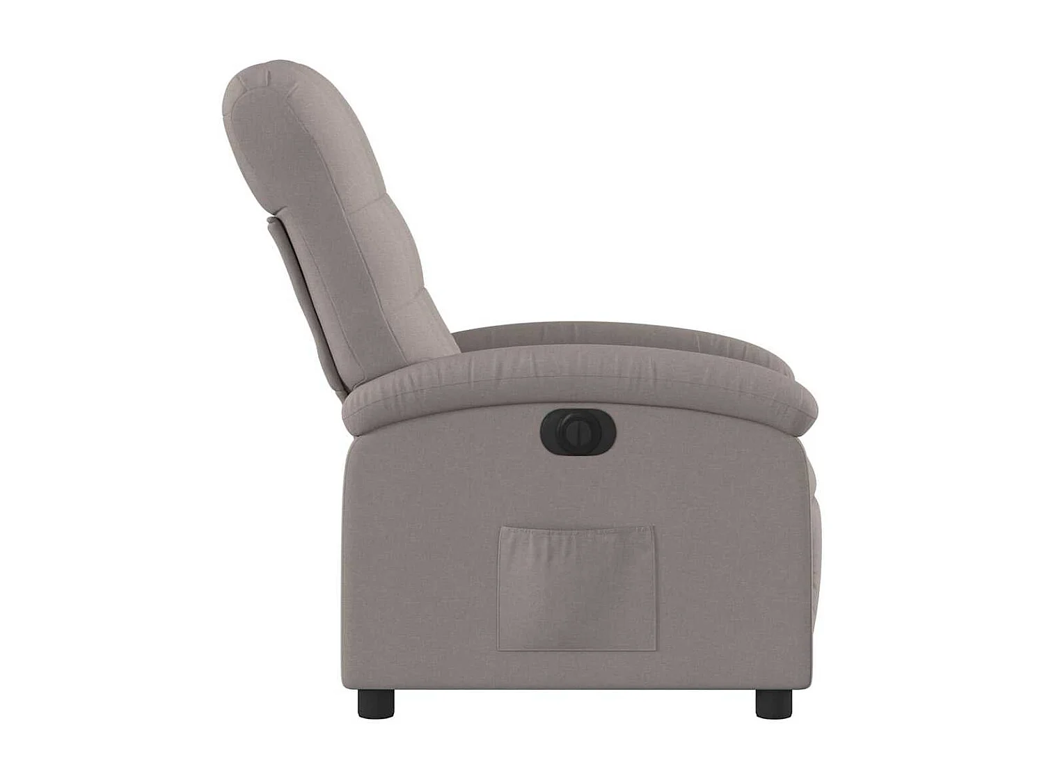 Sillón de relax | Silla | Sillón reclinable eléctrico tela gris taupé SHL7611