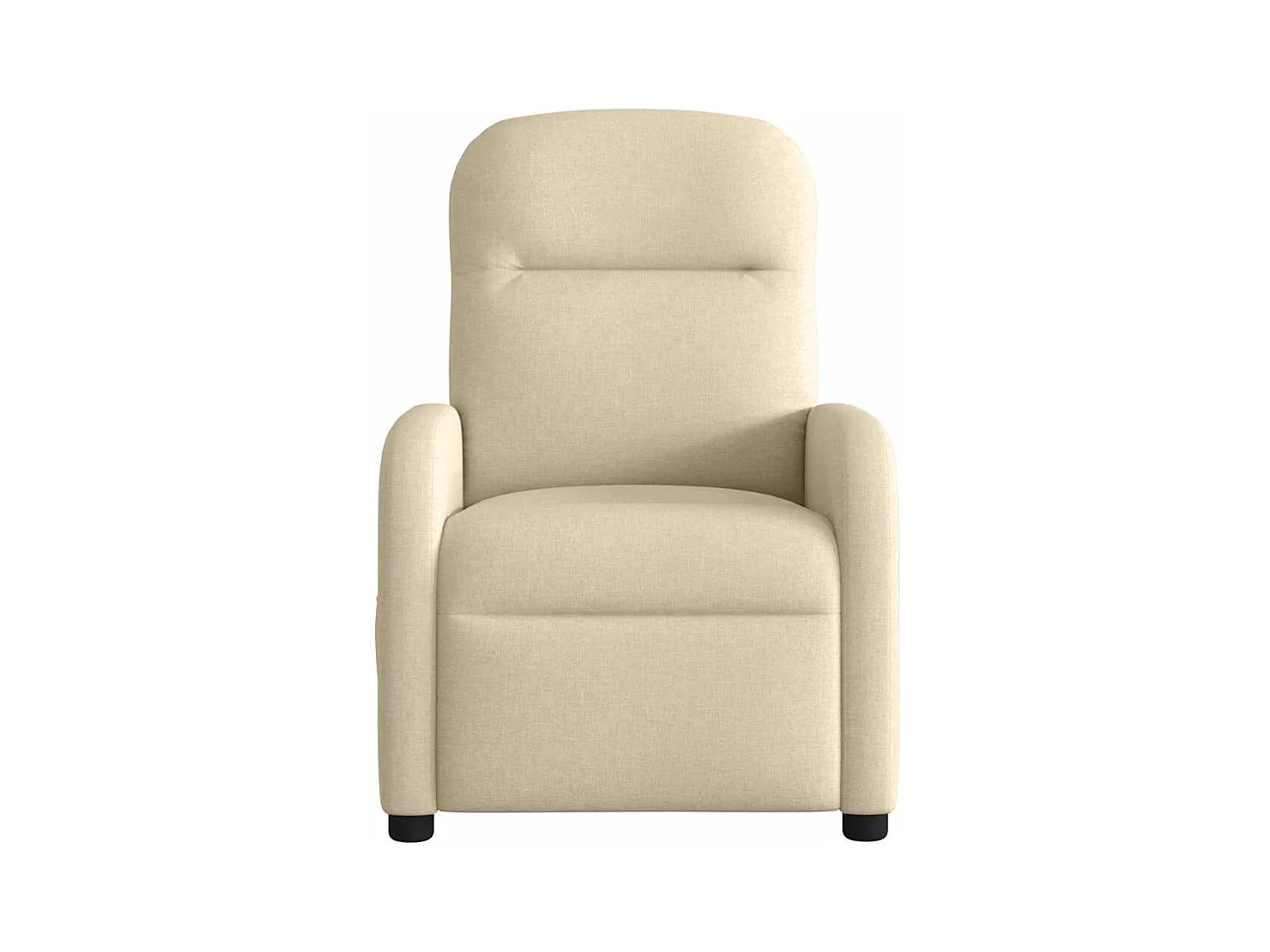 Sillón de salón | Silla | Sillón de masaje reclinable de tela crema SHL4996
