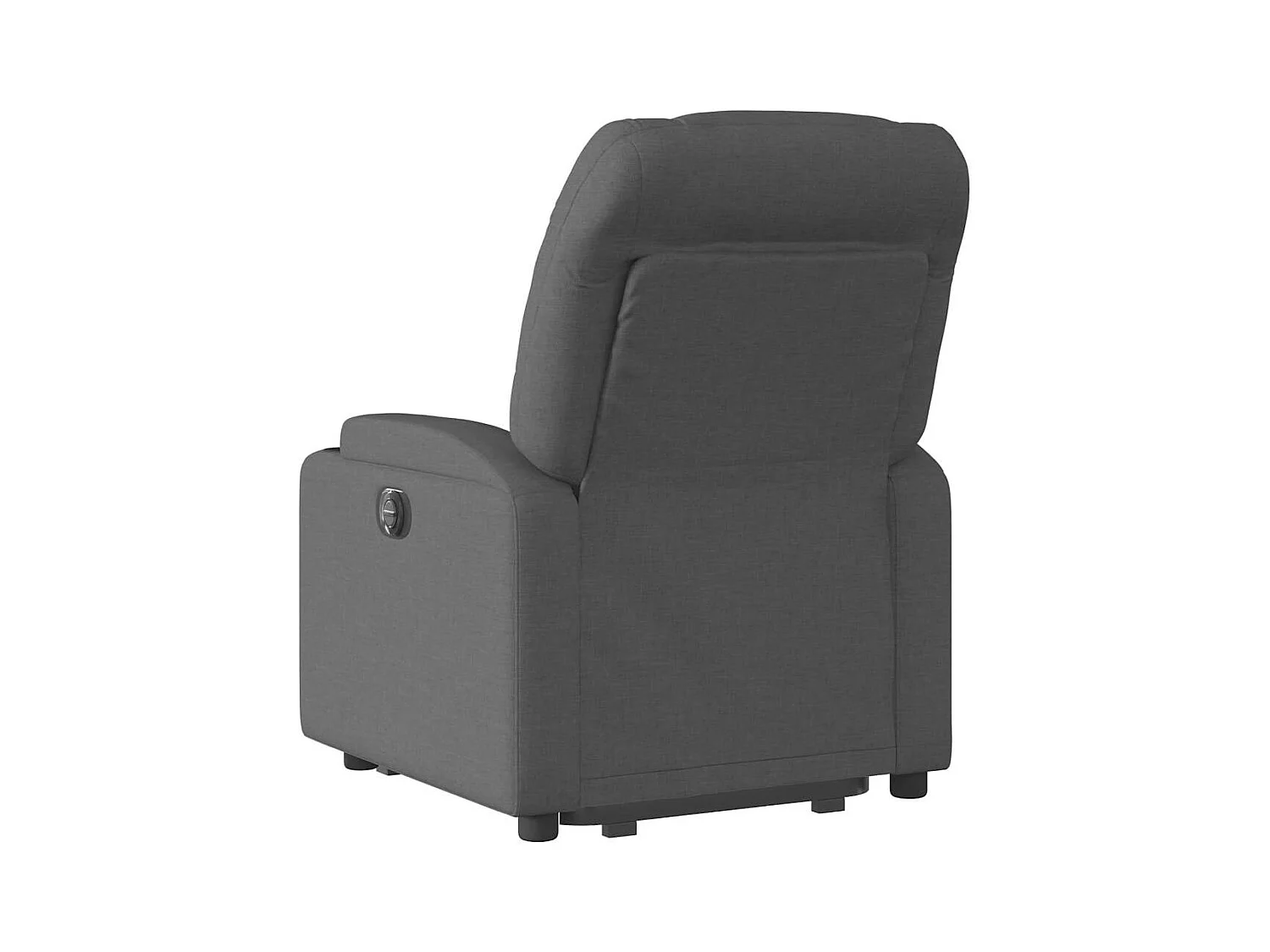 Sillón de relax | Silla | Sillón reclinable elevable de tela gris oscuro SHL4012