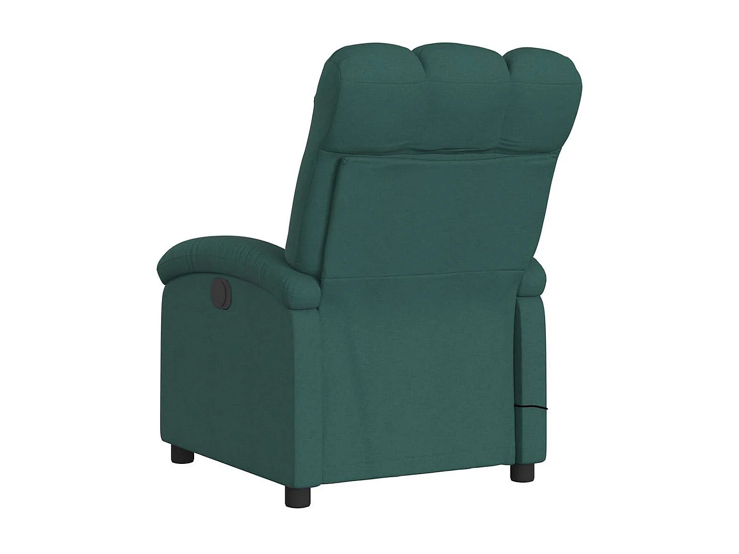 Fauteuil inclinable électrique-Fauteuil de massage pour Salon Vert foncé Tissu SHL5211