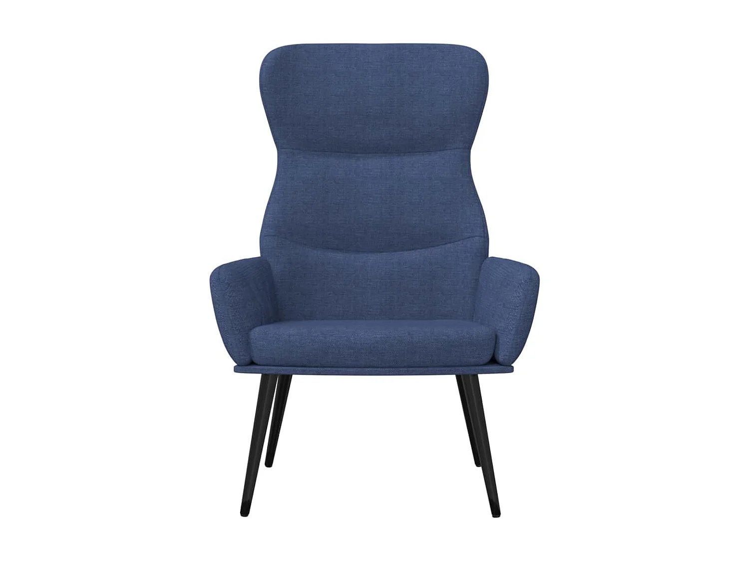 Relaxstoel | Fauteuil stof blauw