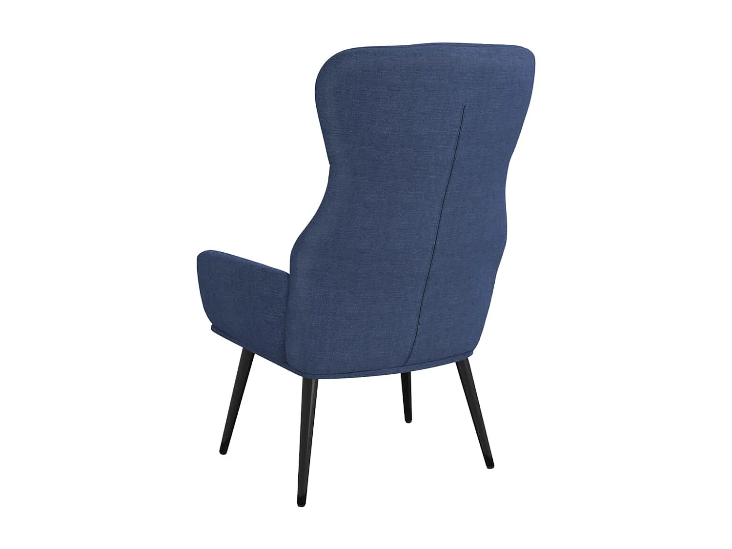 Relaxstoel | Fauteuil stof blauw