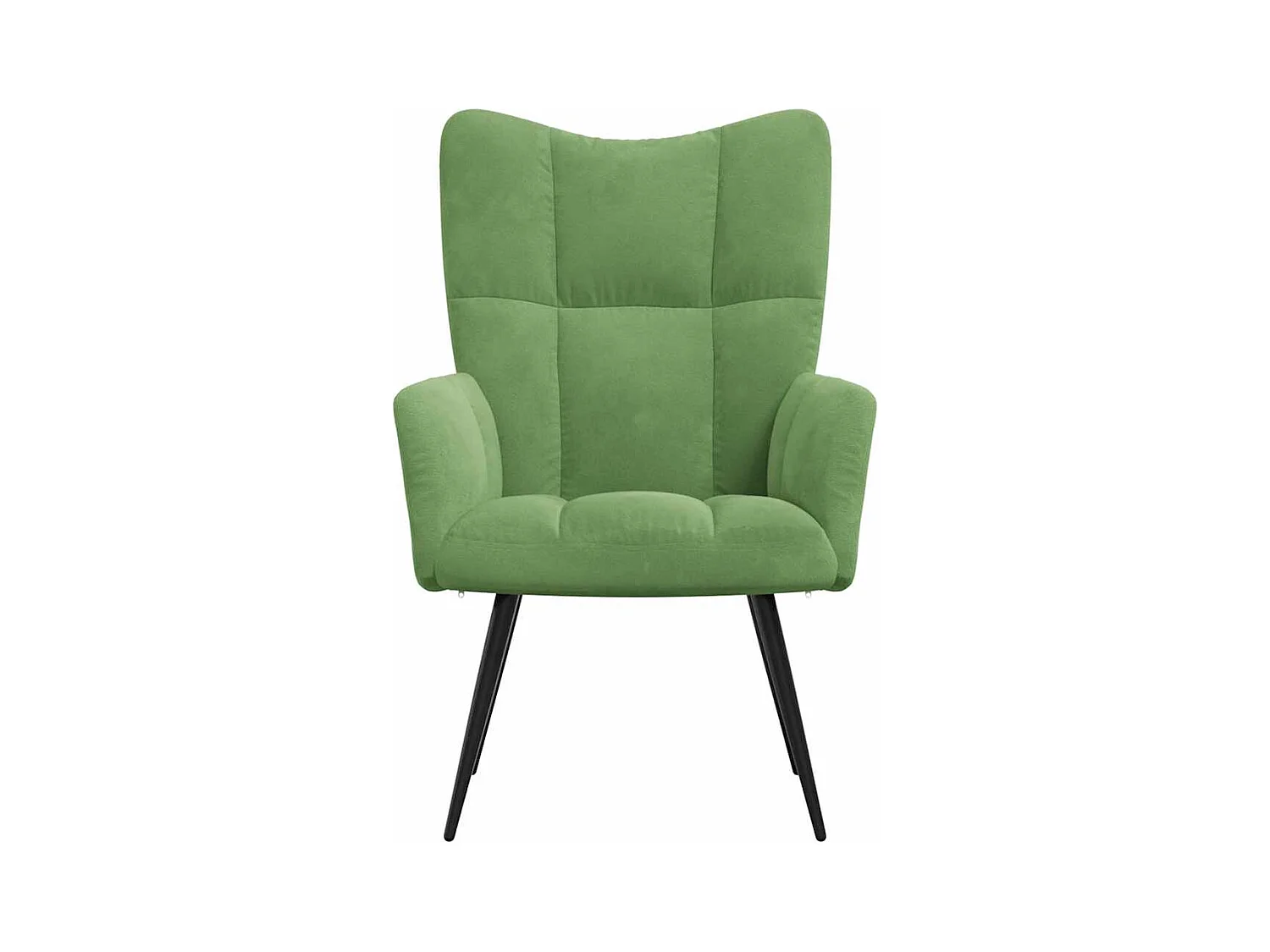 Sillón de relax | Silla de relax de terciopelo verde claro SHL4218
