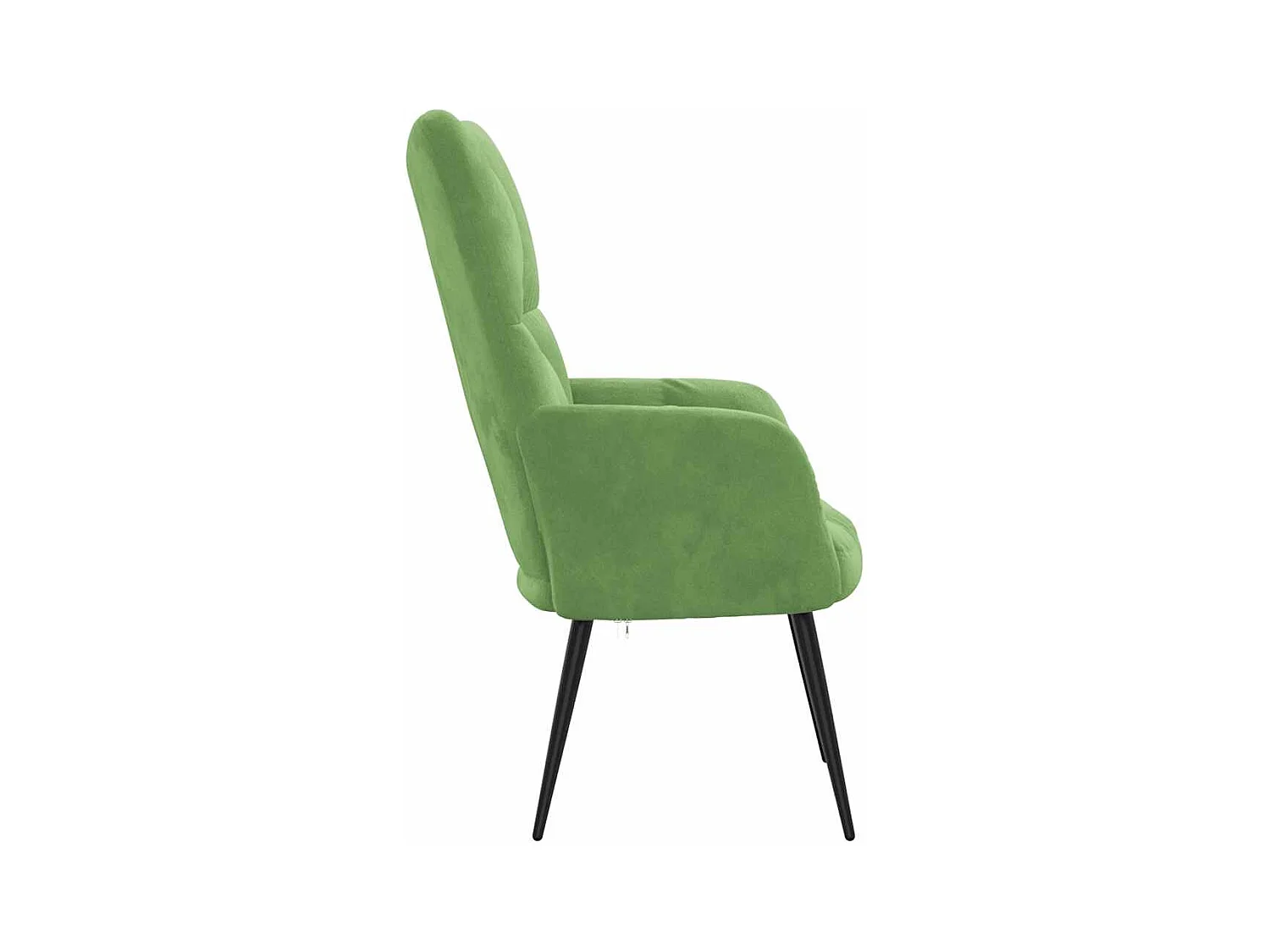 Sillón de relax | Silla de relax de terciopelo verde claro SHL4218
