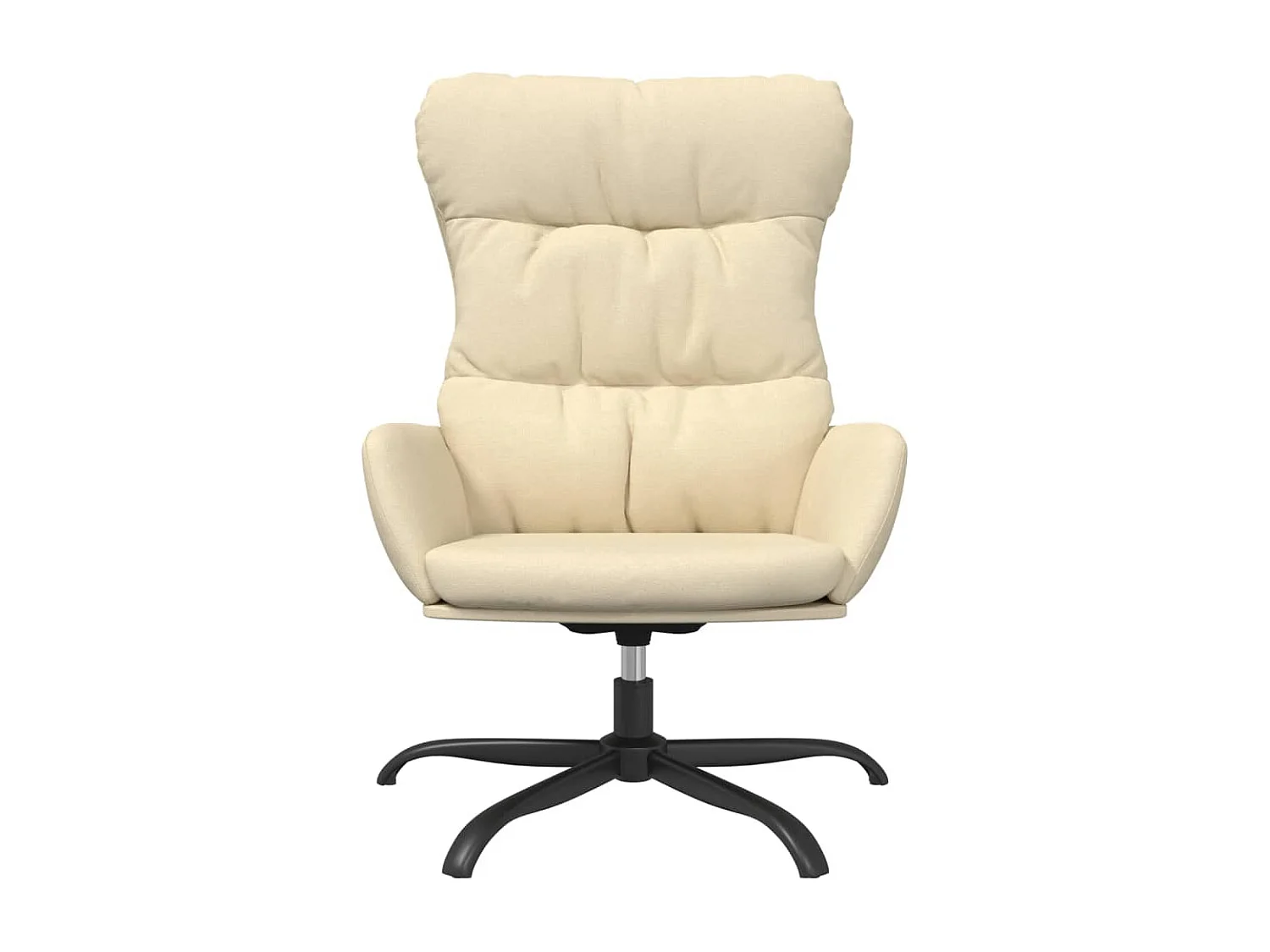 Sillón de relax | Silla de relax de tela color crema SHL2334