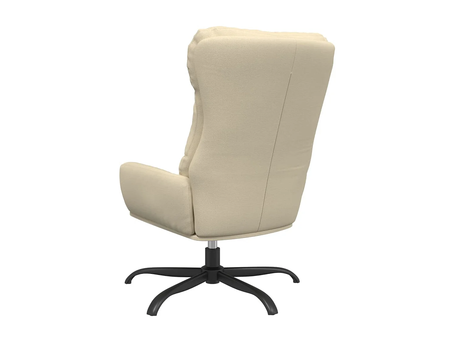 Sillón de relax | Silla de relax de tela color crema SHL2334