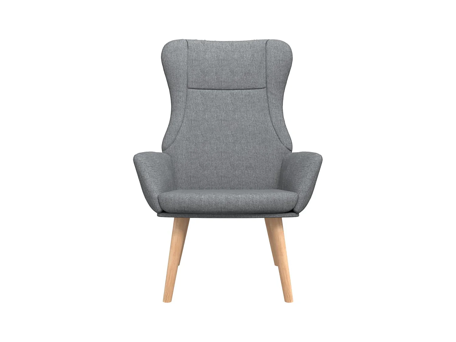 Sillón de relax | Silla de relax de tela gris claro SHL7371