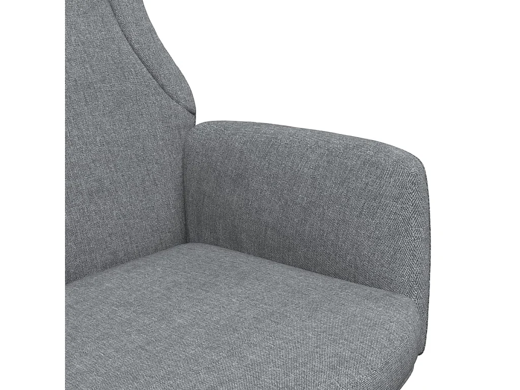 Sillón de relax | Silla de relax de tela gris claro SHL7371