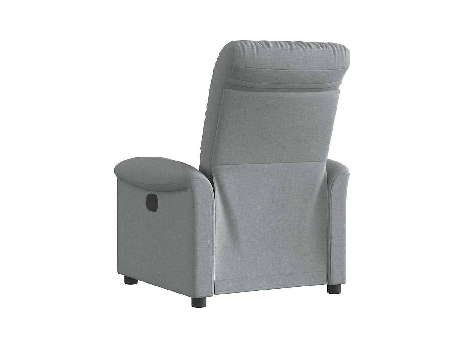 Sillón de relax | Sillón reclinable de tela gris claro SHL3211