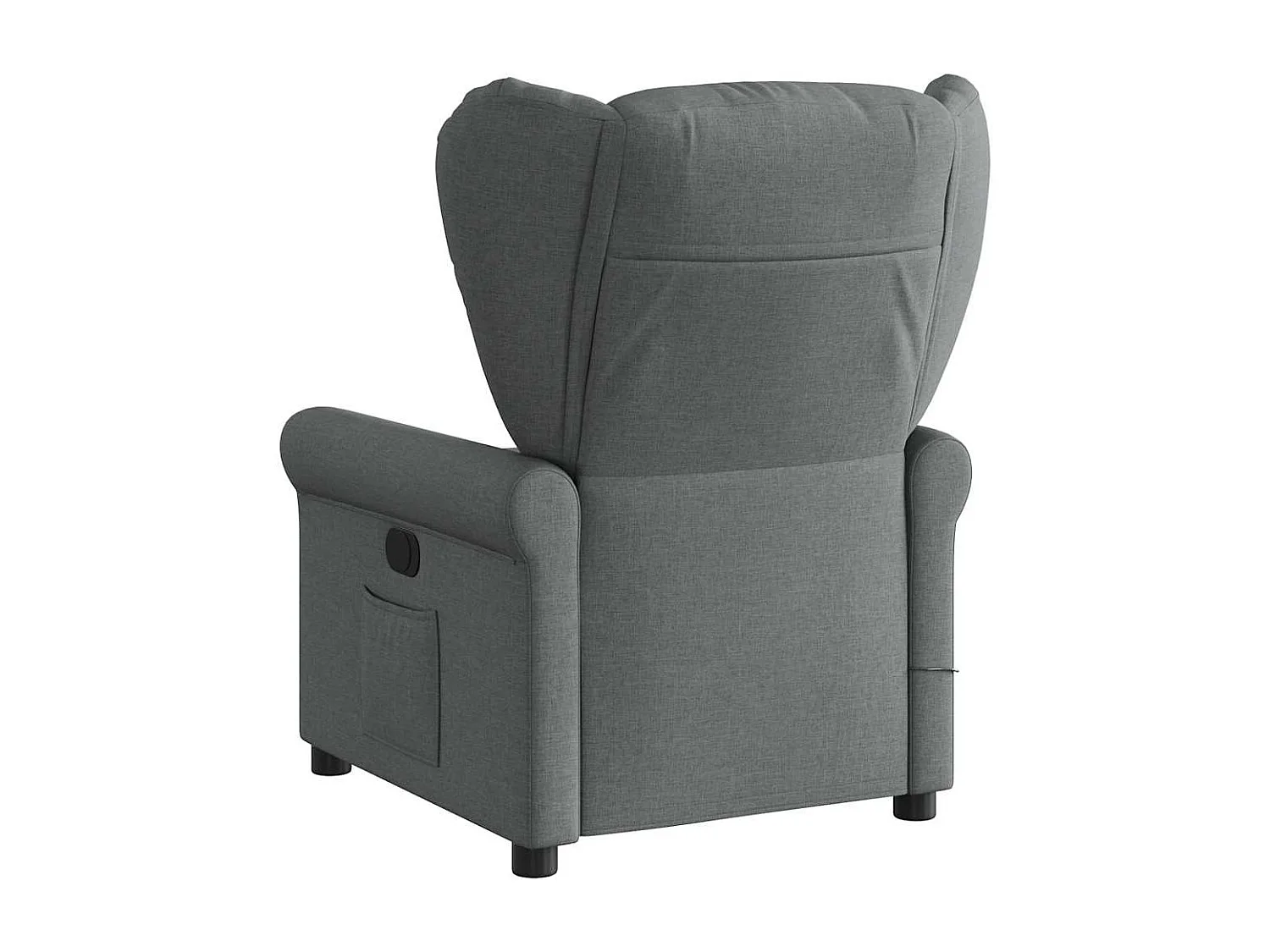 Sillón de relax | Sillón reclinable de masaje eléctrico tela gris oscuro SHL3450