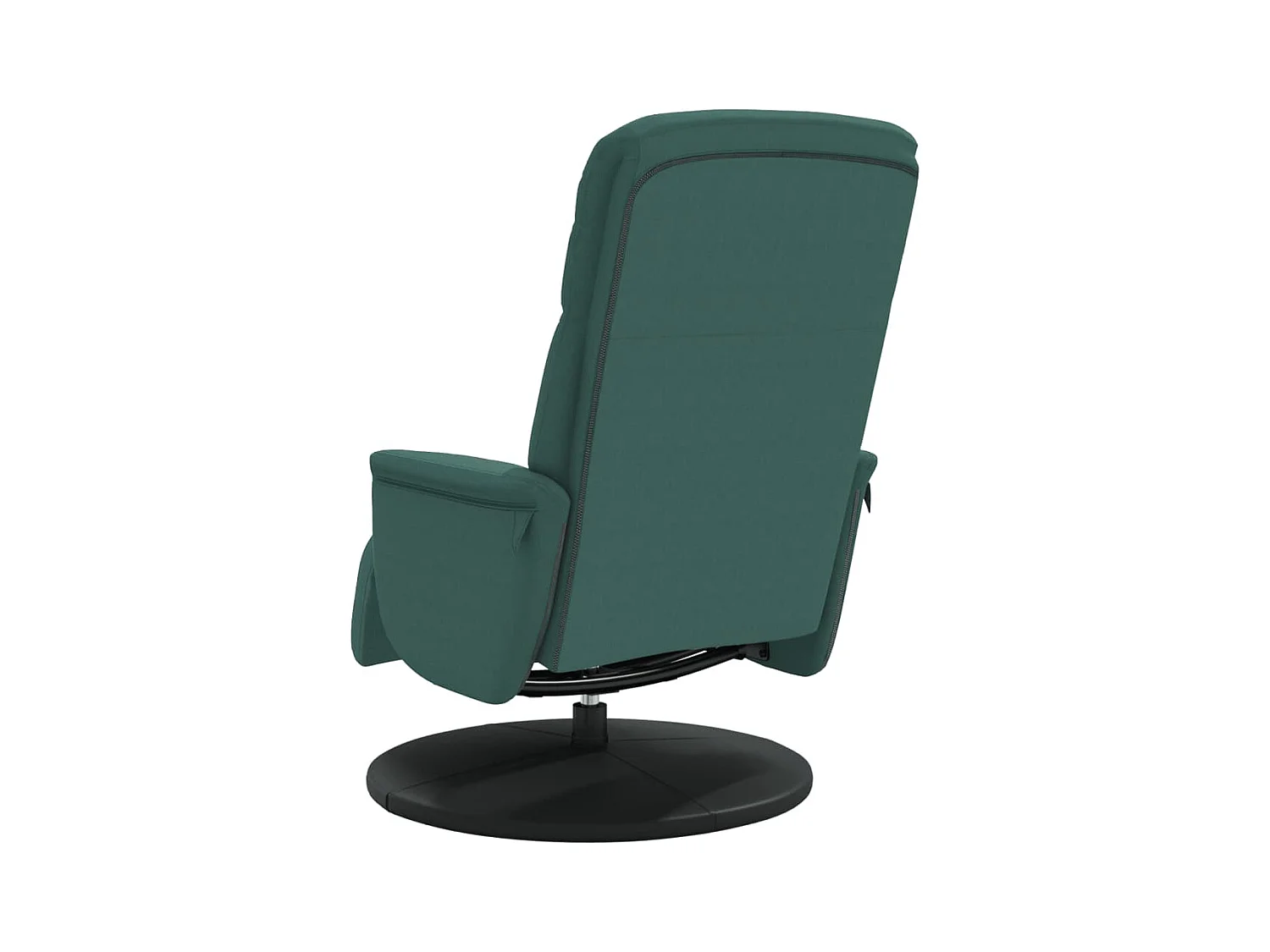 Sillón de relax | Sillón reclinable con reposapiés terciopelo verde oscuro SHL6858