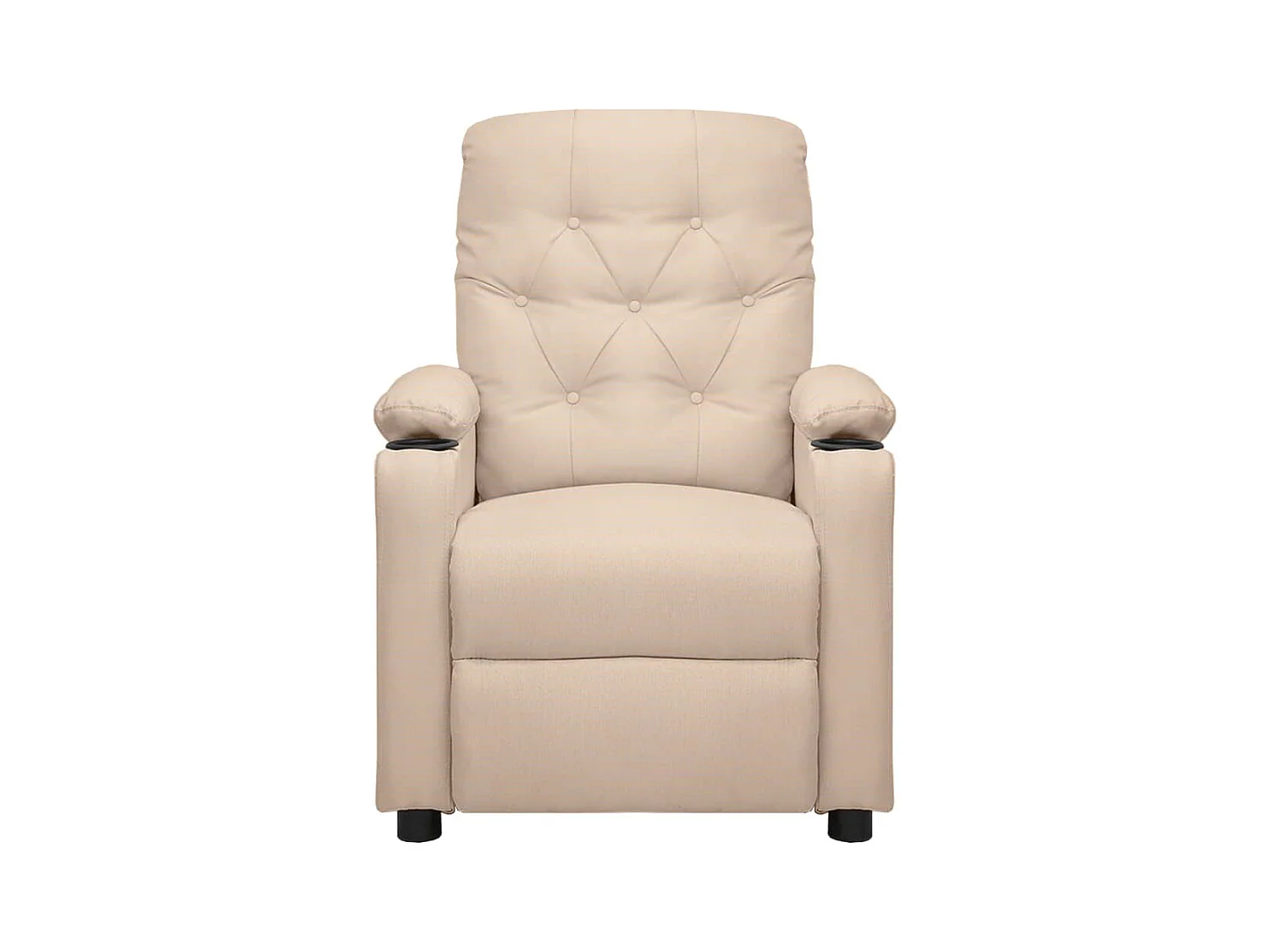 Silla de relax | Sillón elevable tela crema SHL5680
