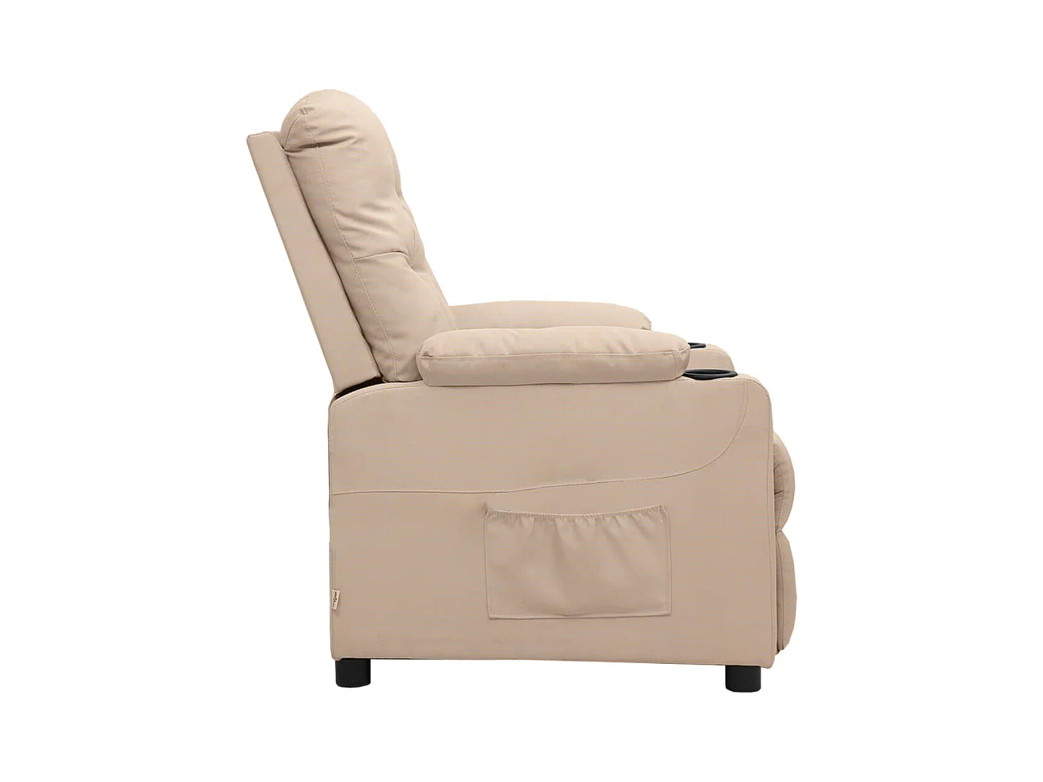 Silla de relax | Sillón elevable tela crema SHL5680