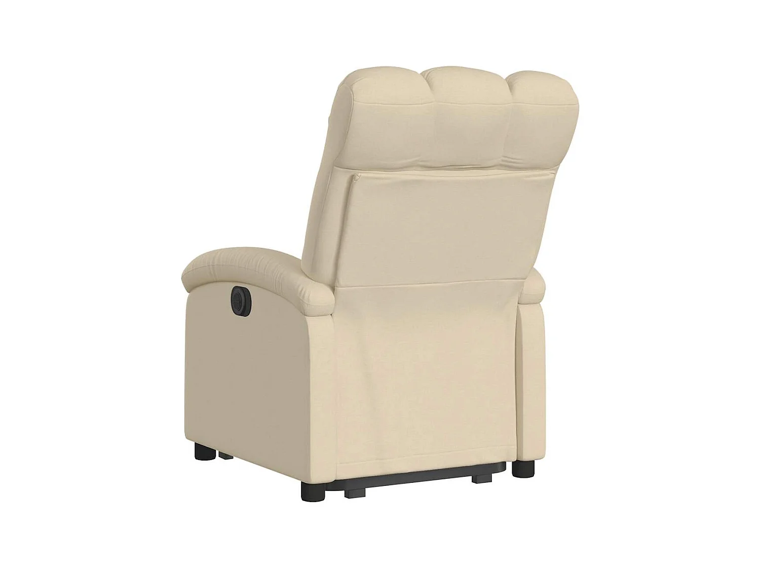 Poltrona Confortável | Poltrona reclinável elevatória tecido cor creme SHL931718