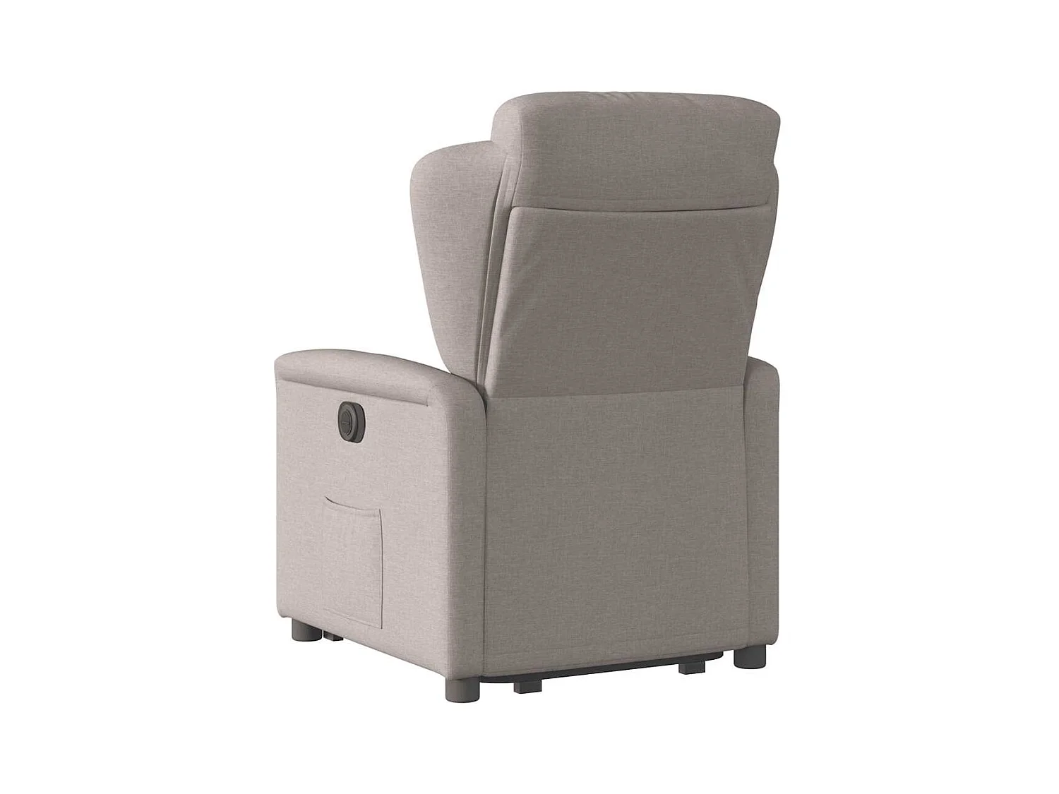 Sillón de relax | Silla | Sillón reclinable elevable tela gris taupe SHL4774