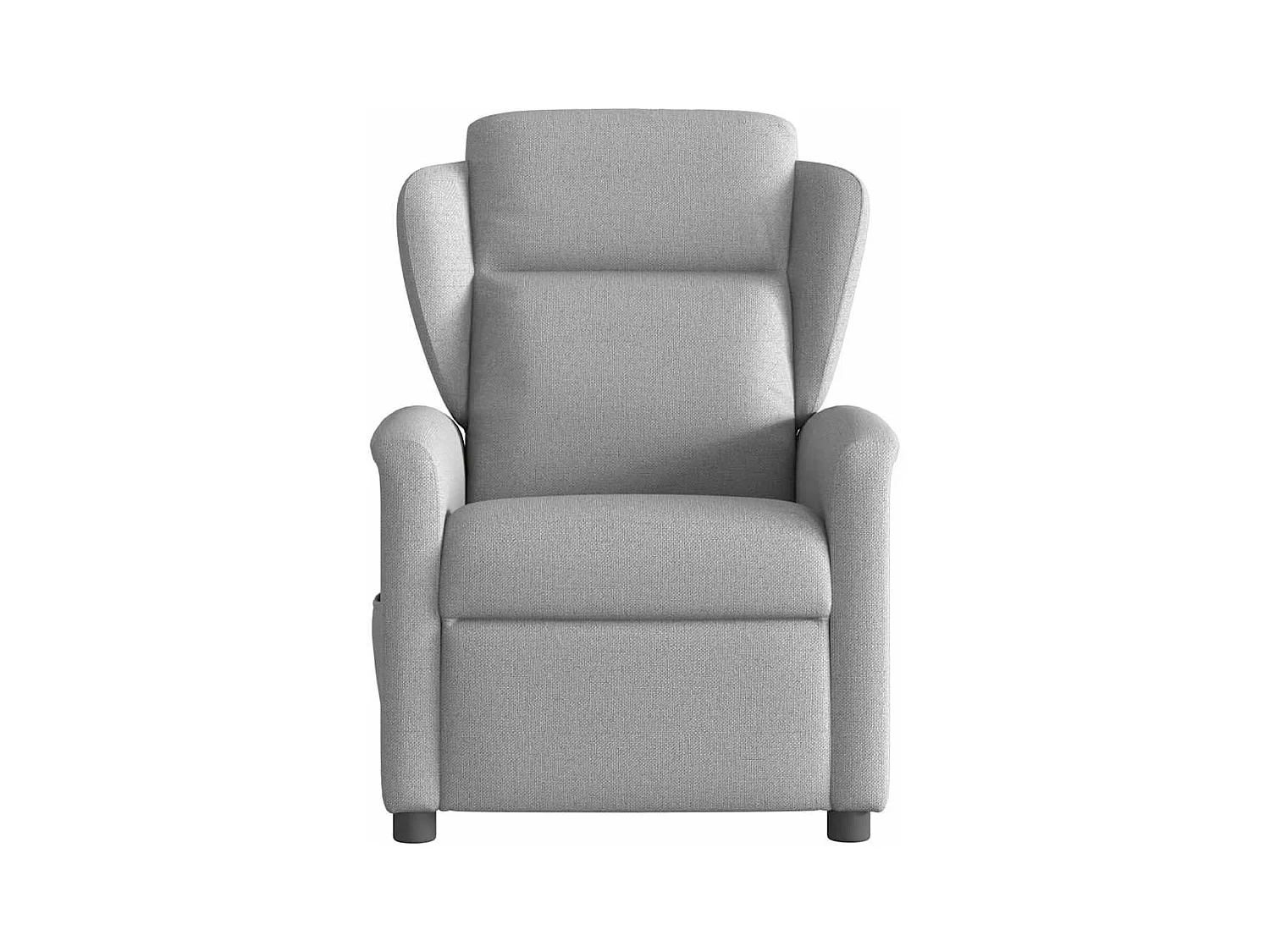 Sillón de relax | Sillón reclinable de masaje eléctrico tela gris nube SHL3089