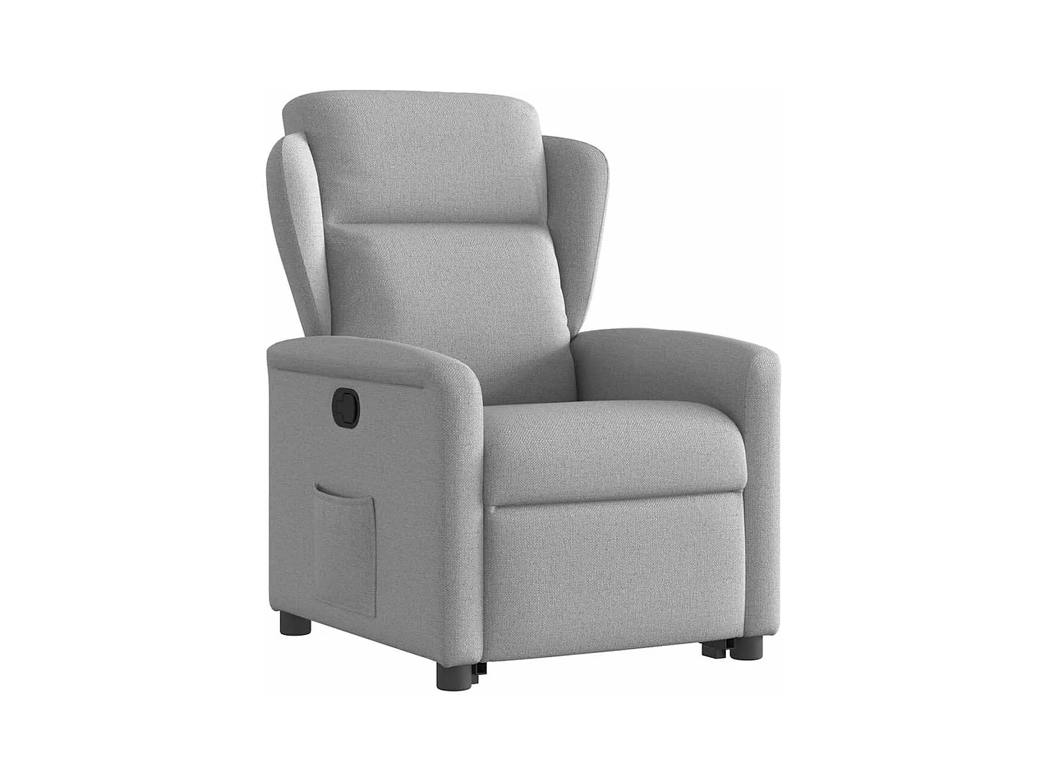 Sillón de relax | Silla | Sillón reclinable elevable de tela gris nube SHL8190