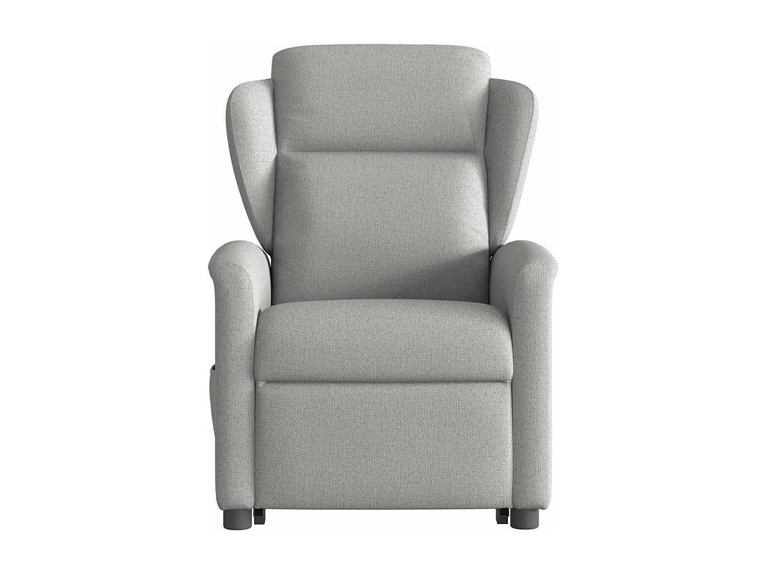 Fauteuil inclinable-Chaise de relax-Fauteuil TV gris nuage tissu SHL3476