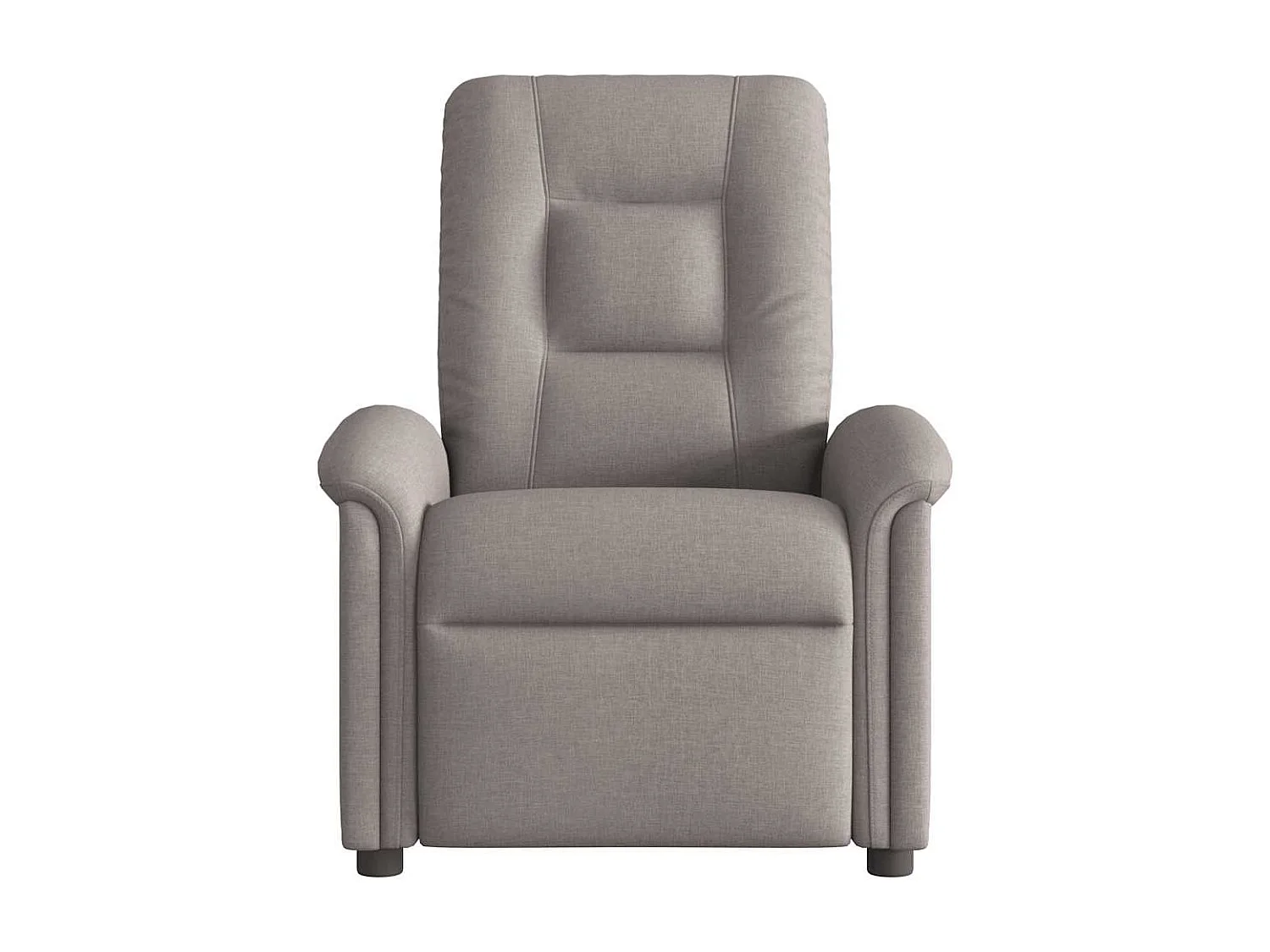 Fauteuil inclinable-Chaise de relax-Fauteuil de Massage Taupe Tissu SHL1671