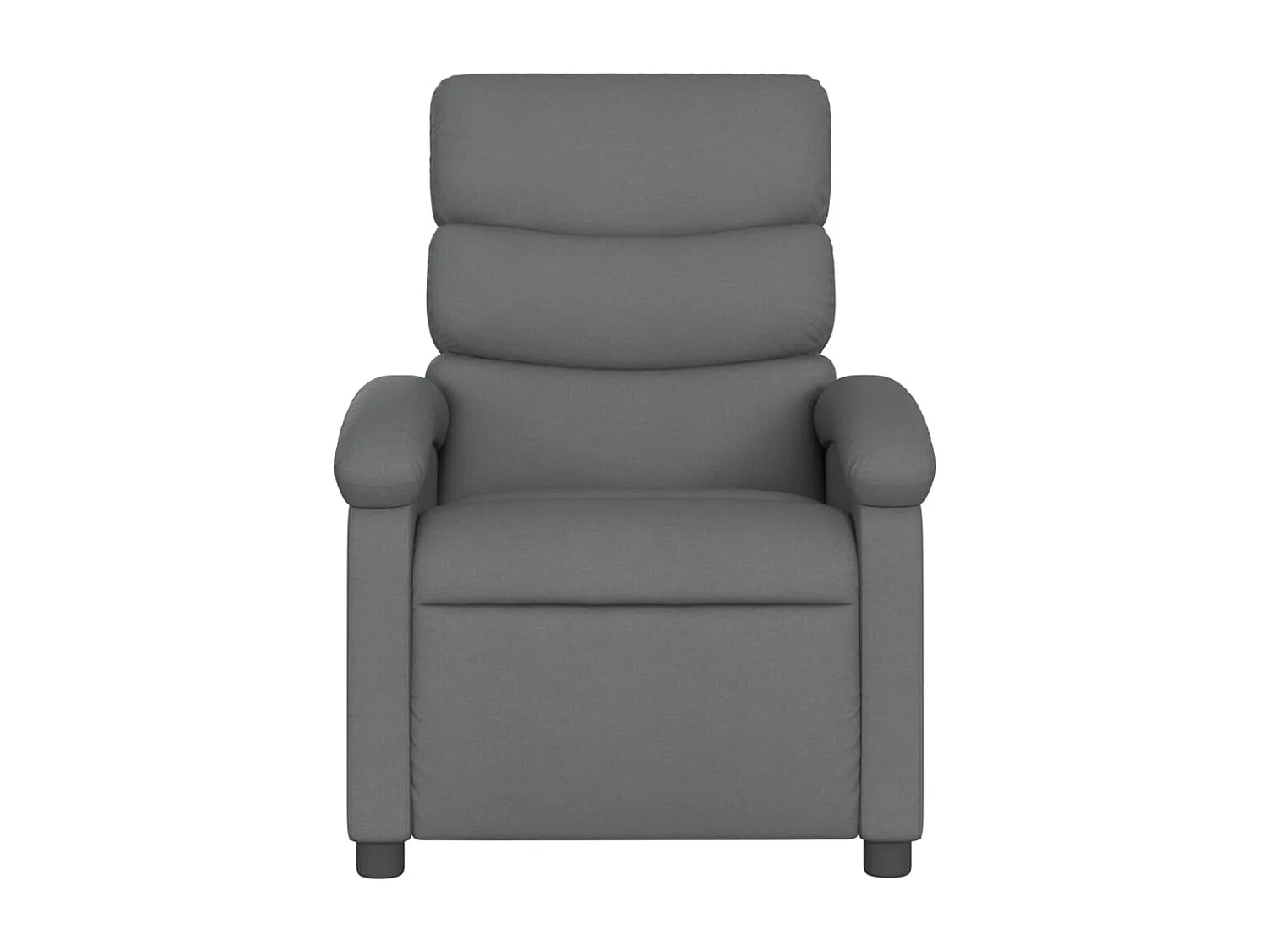 Fauteuil inclinable-Chaise de relax-Fauteuil de Massage gris foncé tissu SHL3076