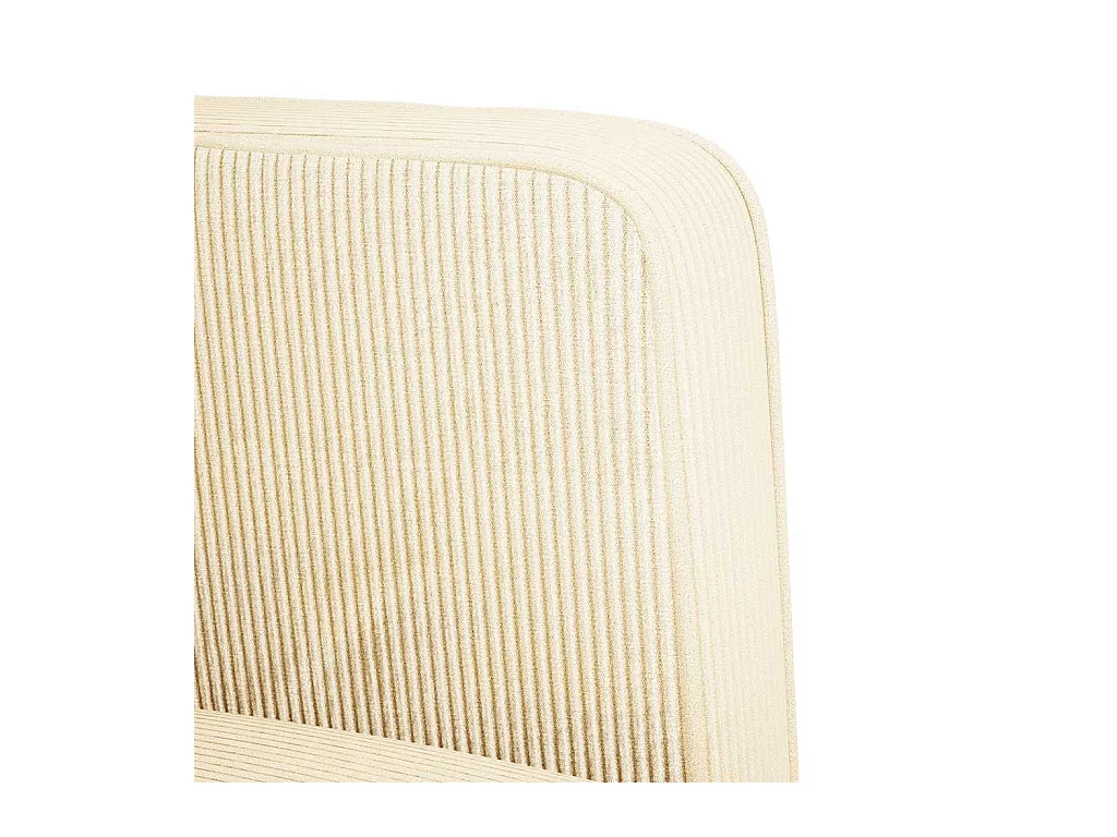 Poltrona | Cadeira Relax com apoio de braços 54 cm tecido corduroy creme SHL306567