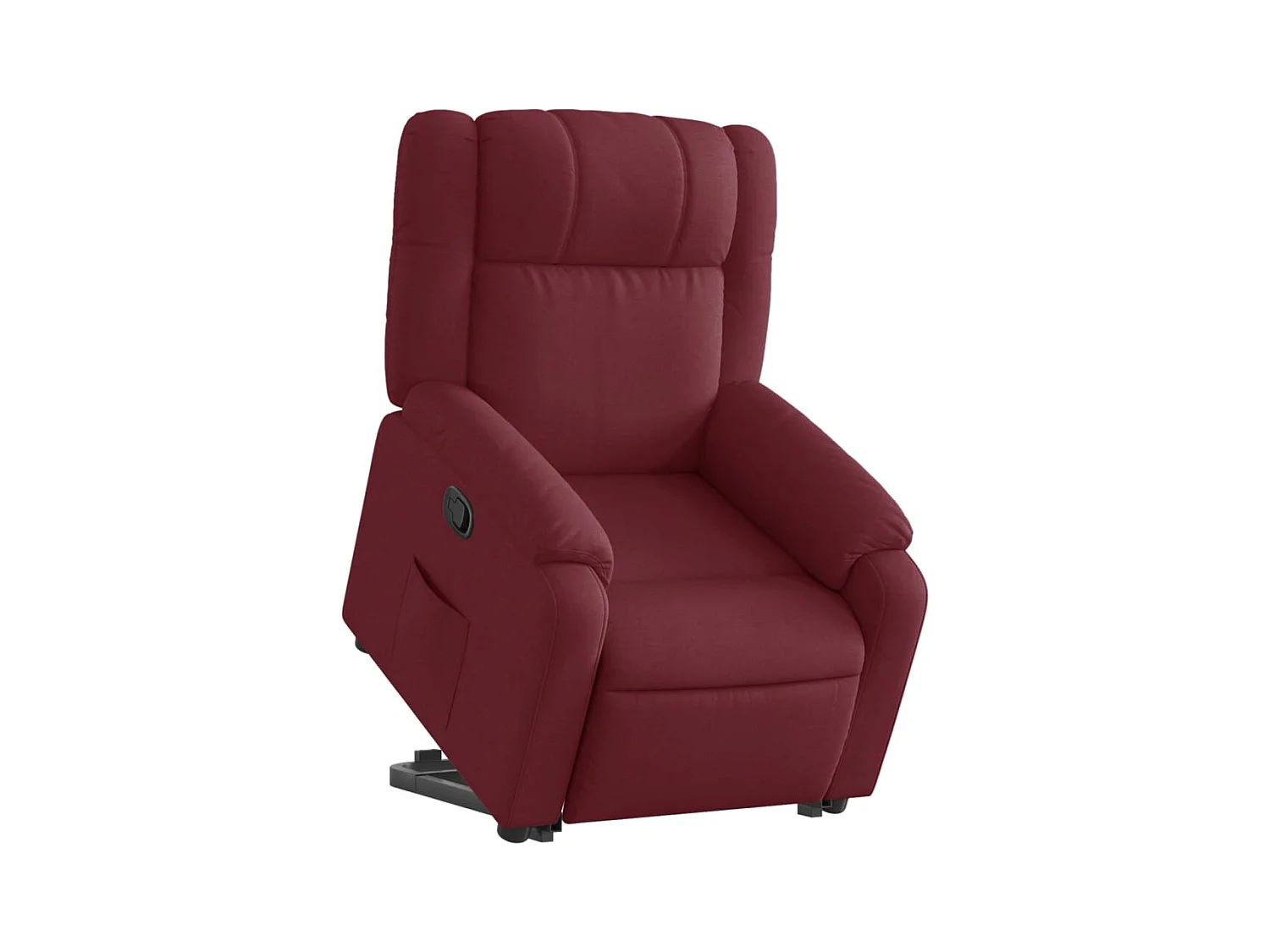 Sillón de relax | Silla | Sillón reclinable elevable tela rojo tinto SHL8451