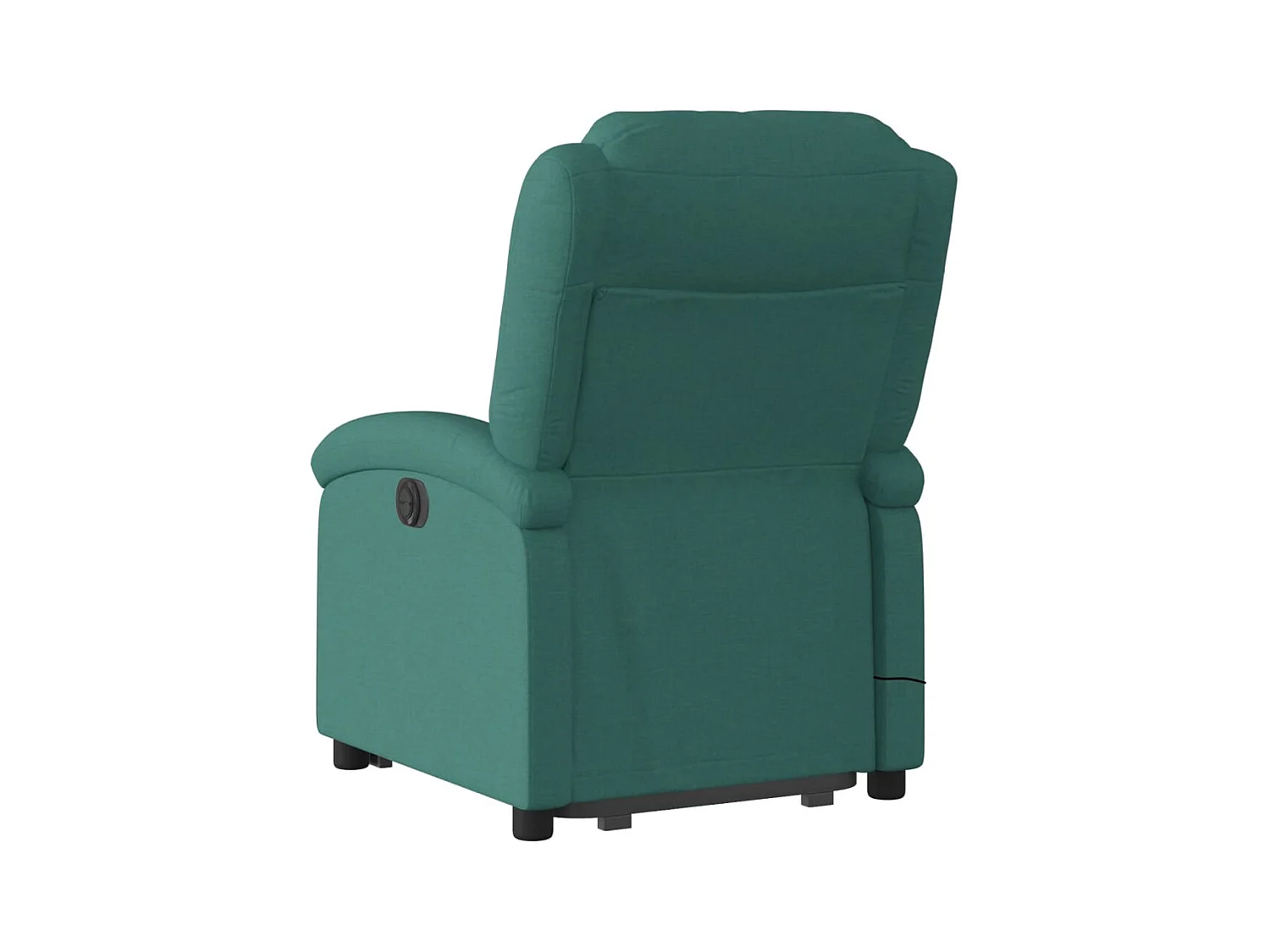 Sillón de salón | Silla | Sillón masaje eléctrico reclinable elevable tela verde oscuro SHL7069