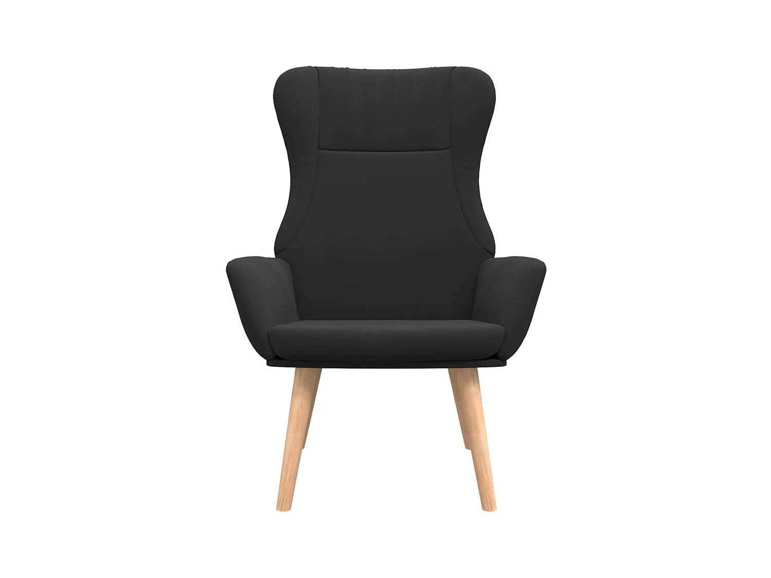 Sillón de relax | Silla de relax de tela negro SHL6463