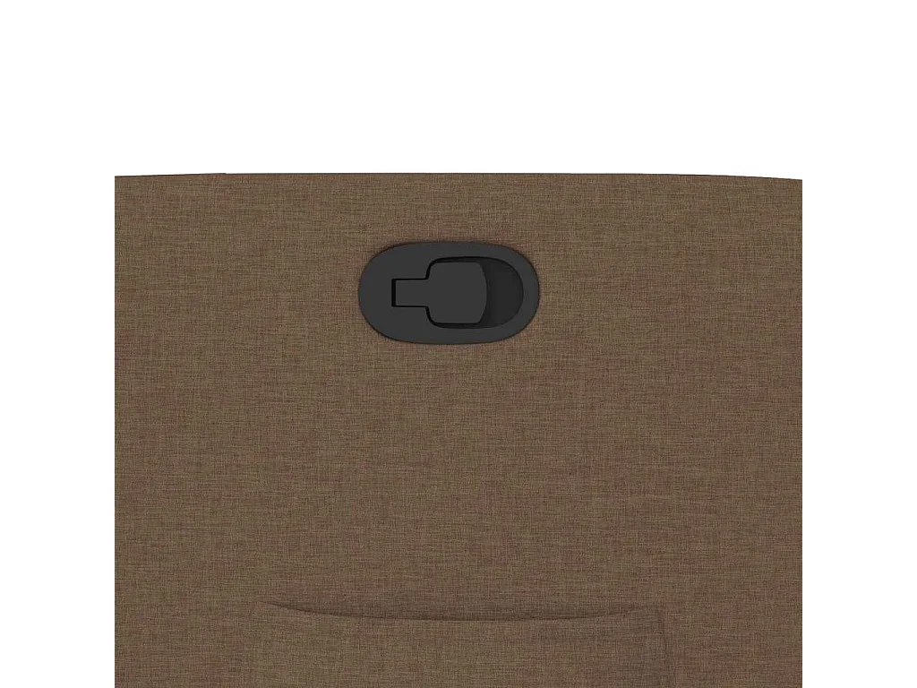 Relaxsessel | Lounge Sessel für Wohnzimmer Braun Stoff SHL38223