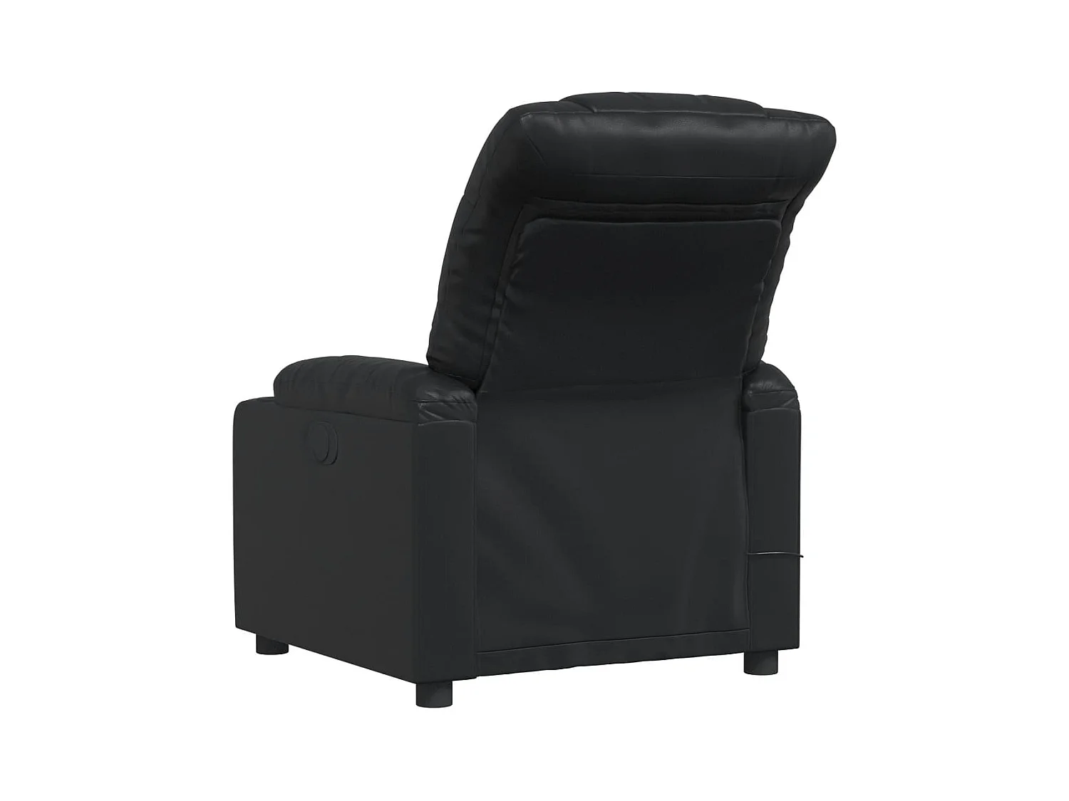 Sillón de salón | Silla | Sillón de masaje reclinable cuero sintético negro SHL5038
