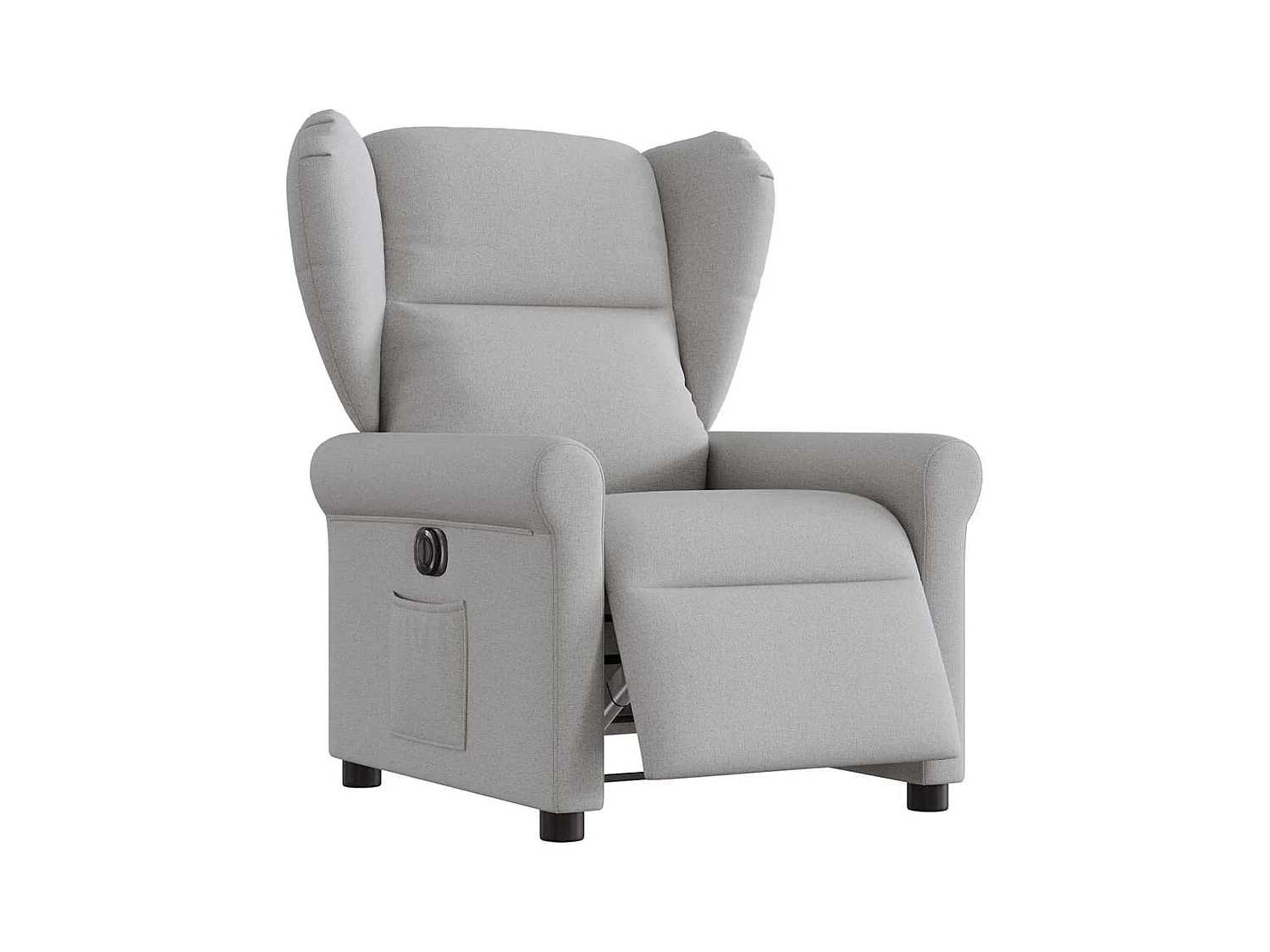 Sillón de relax | Silla | Sillón reclinable eléctrico de tela gris nube SHL7101
