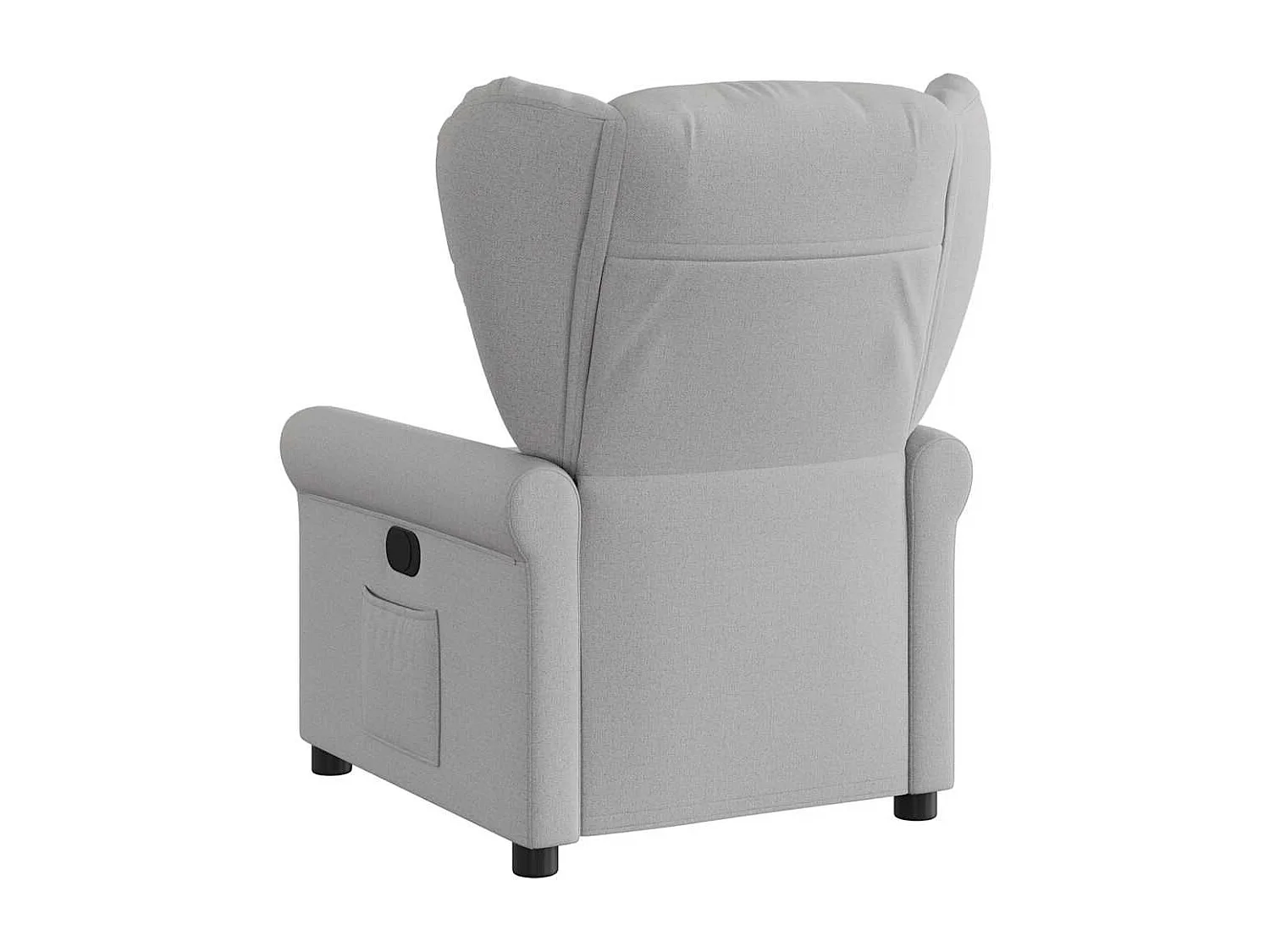 Relaxsessel Elektrisch | Lounge Sessel indoor Wolkengrau Stoff SHL33105