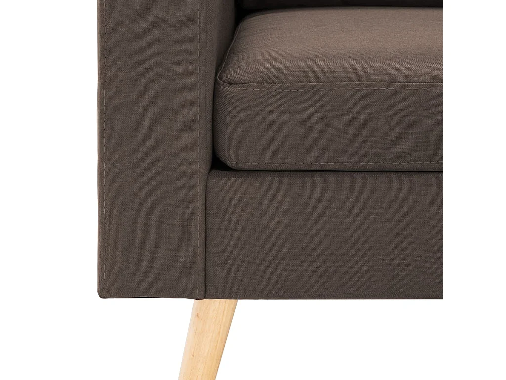 Sillón de salón | Silla de relax | Sillón de tela marrón SHL8023